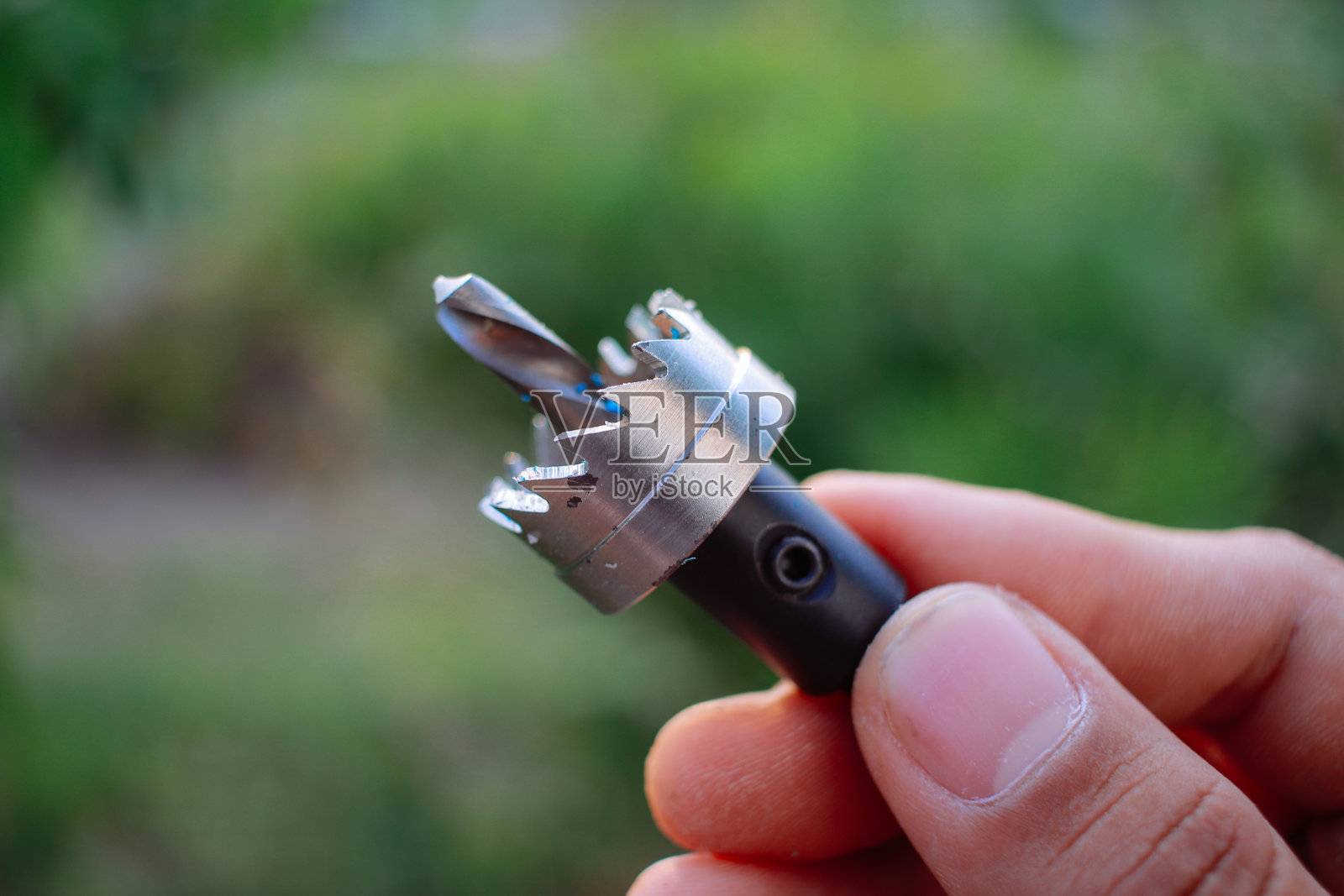 孔锯钻头照片摄影图片