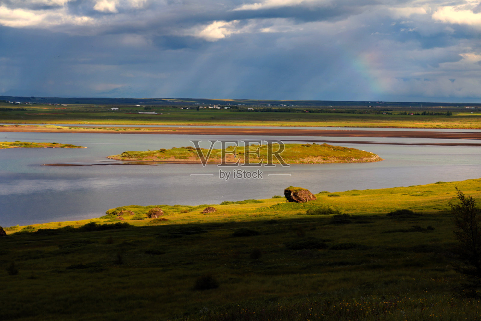 冰岛的景观照片摄影图片