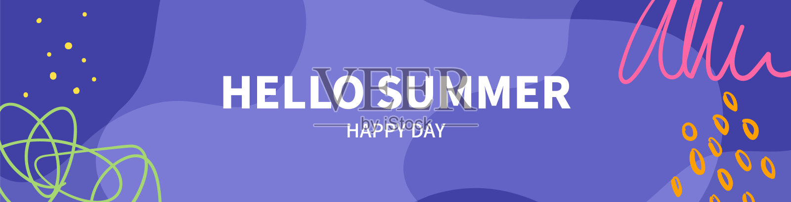 自由抽象的背景图案和横幅设计插画图片素材