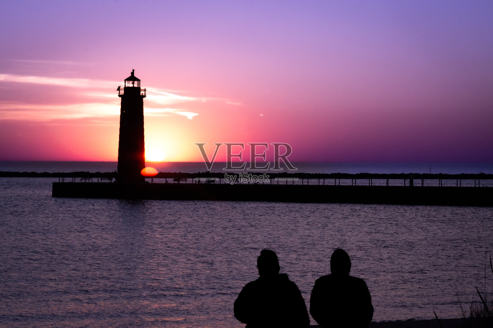 淡紫色的天空照片摄影图片