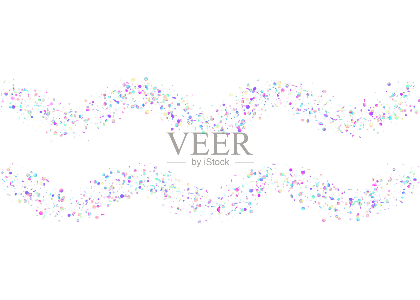 俗丽的下降。狂欢节的五彩纸屑。魅力箔。数字艺术。紫罗兰复古背景。激光器的设计。闪亮的庆祝壁纸。生日的效果。紫色掉落的金属丝插画图片素材