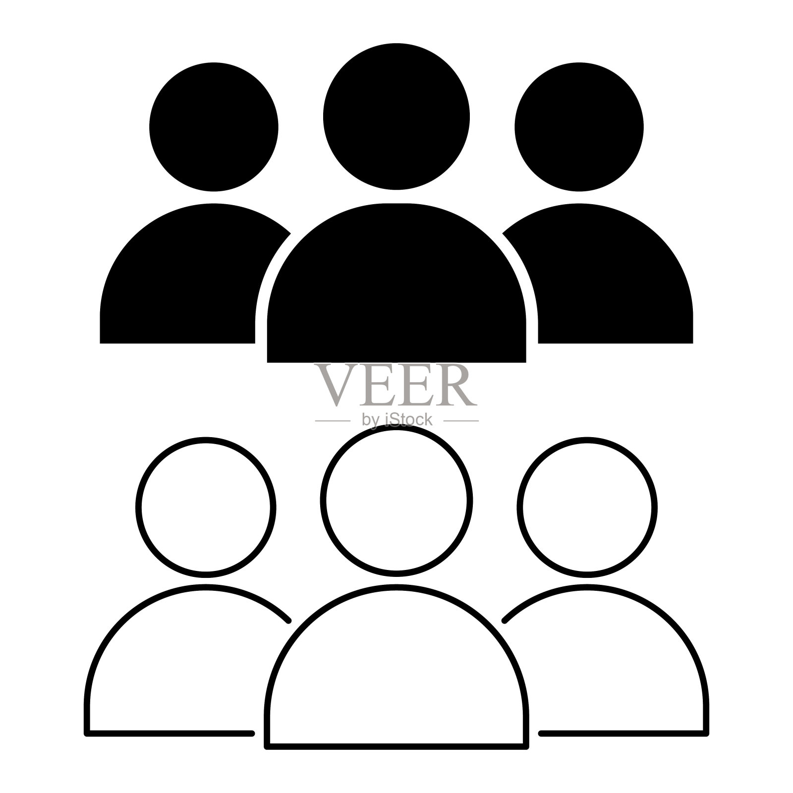 人的图标图标素材