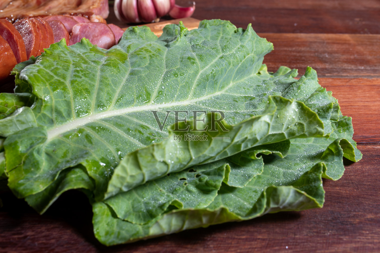 巴西传统食物feijoada的配料照片摄影图片