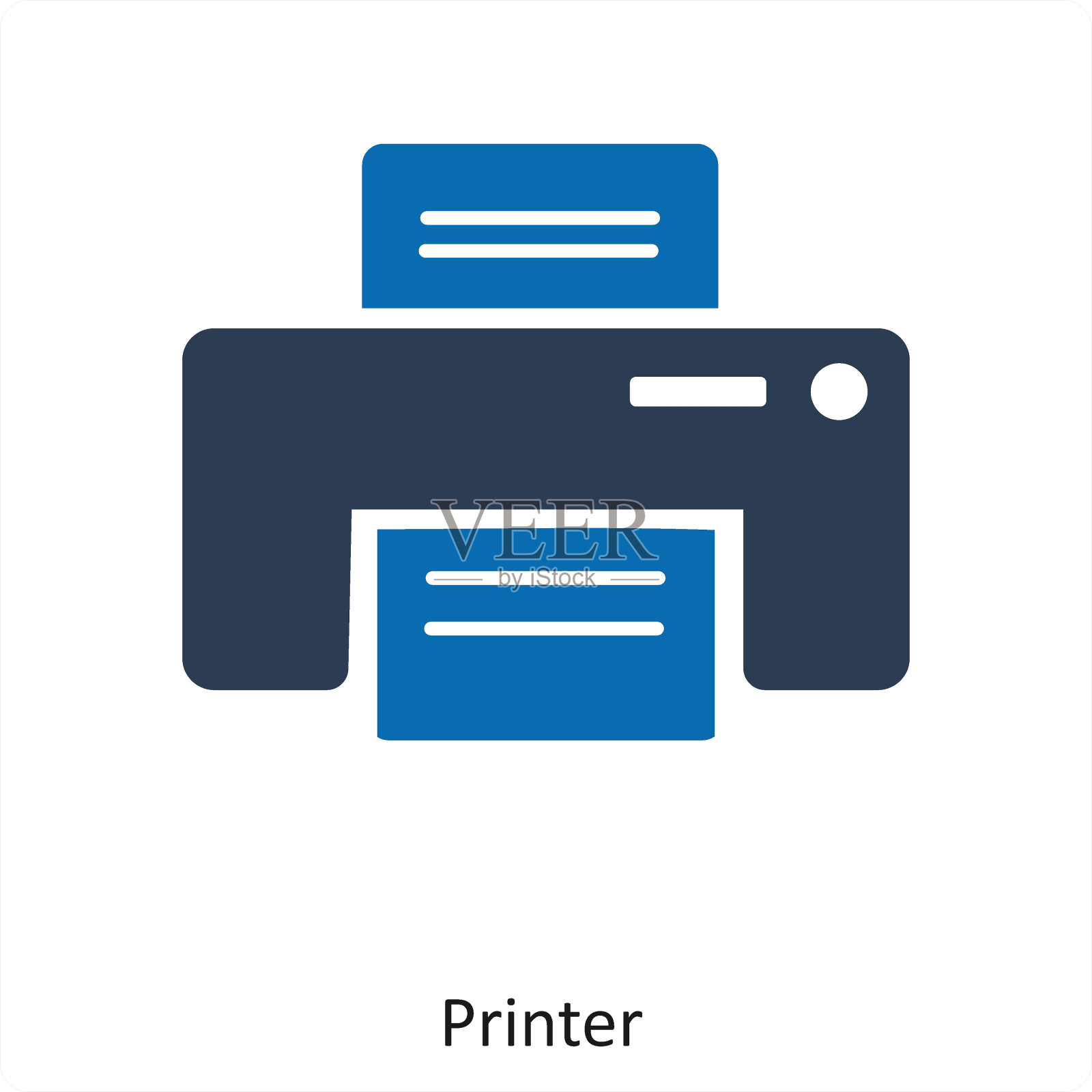 打印机插画图片素材