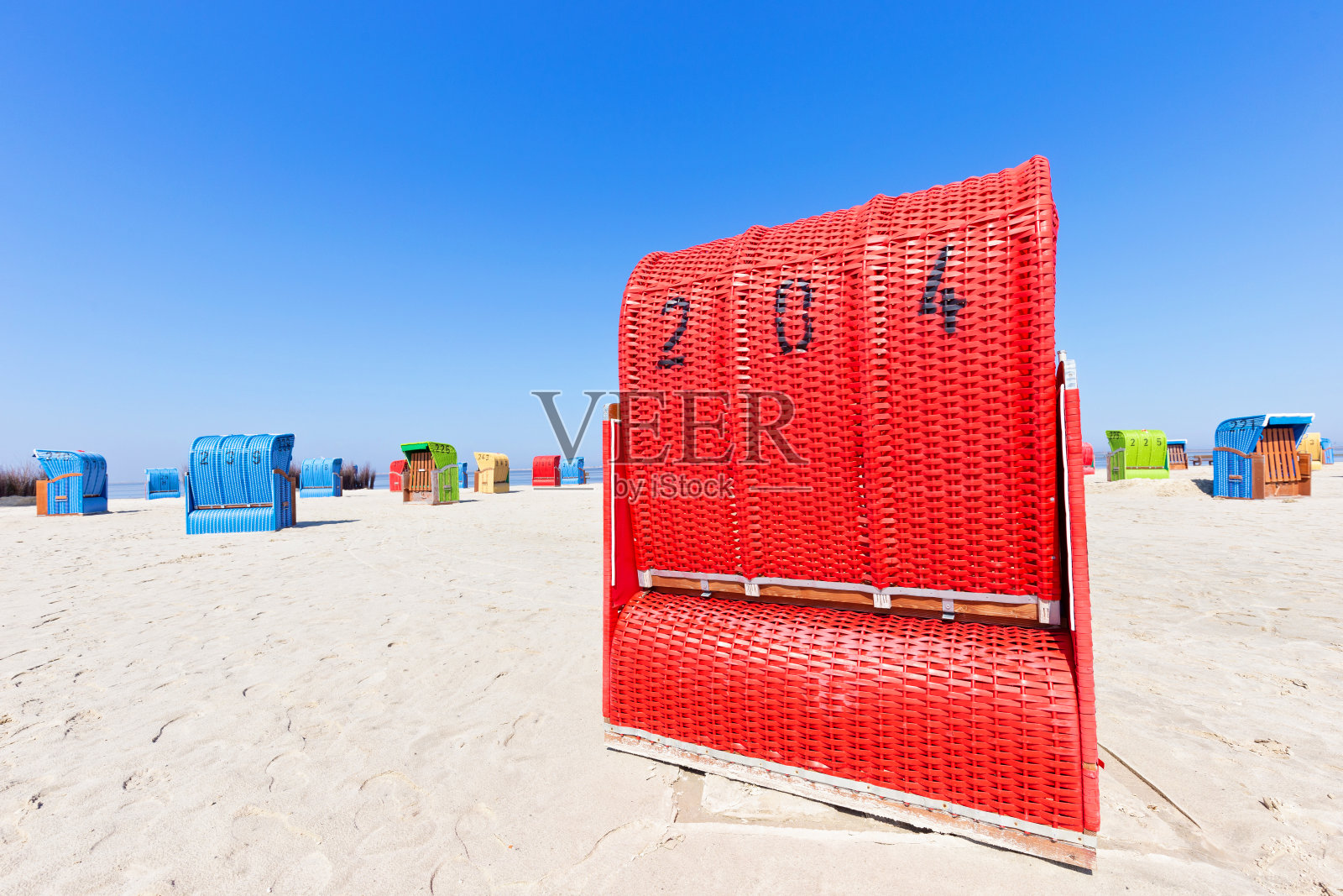 德国下萨克森州东弗里斯兰春的北海照片摄影图片