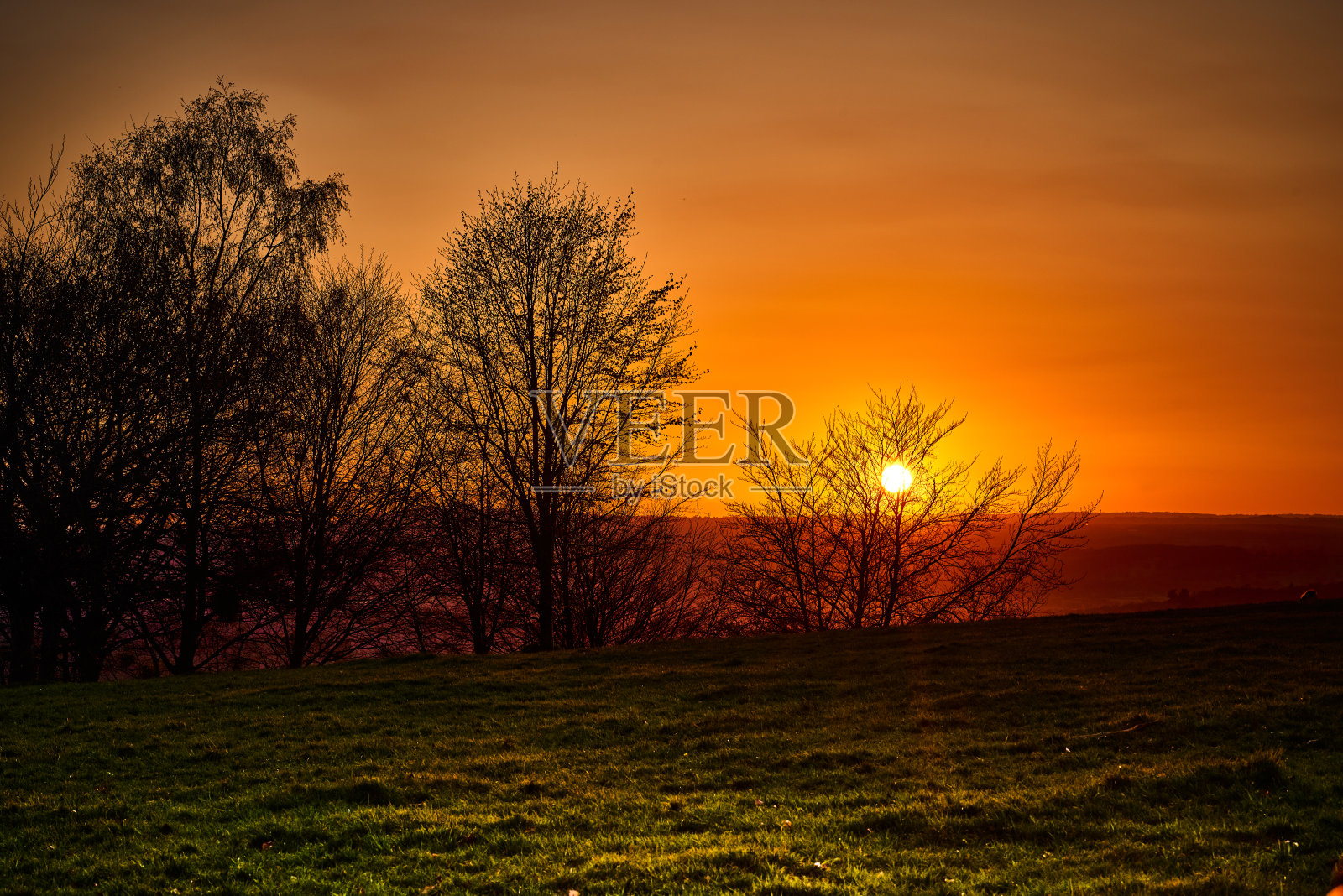 日落,天堂之门,威尔特郡,英国照片摄影图片