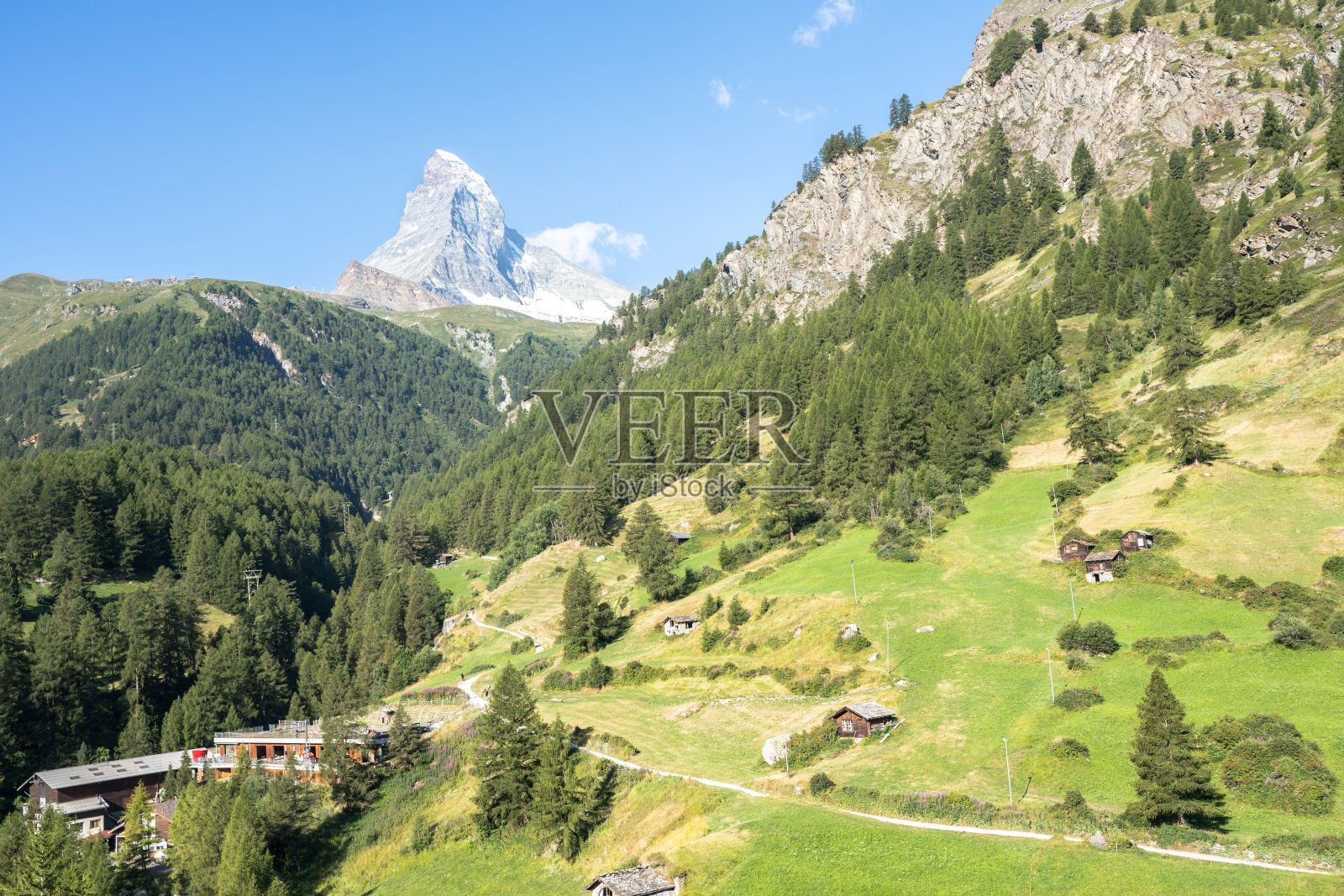 马特洪峰,采尔马特,瑞士照片摄影图片