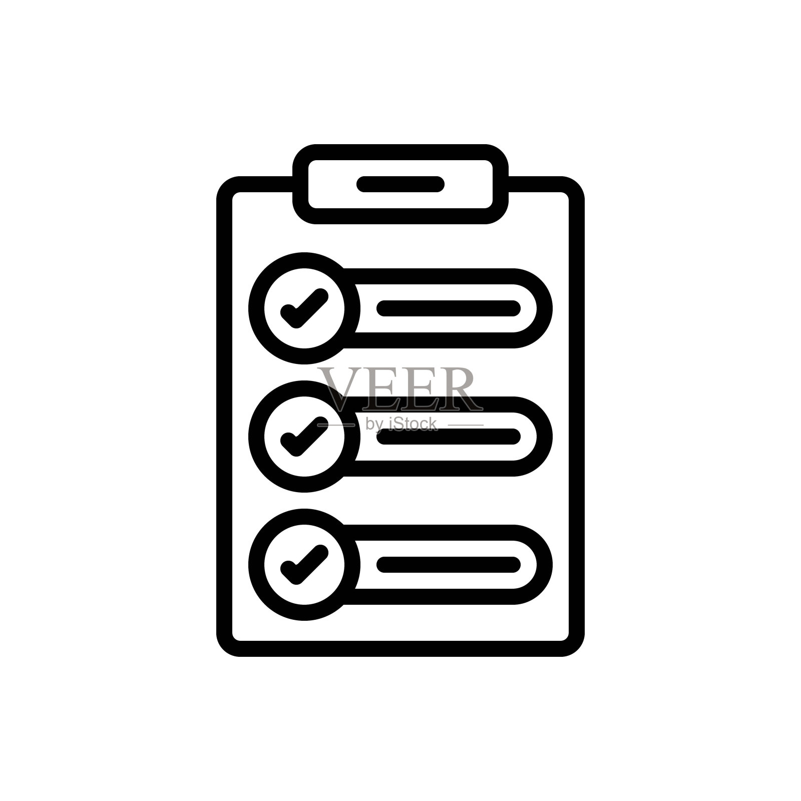 任务剪贴板插画图片素材