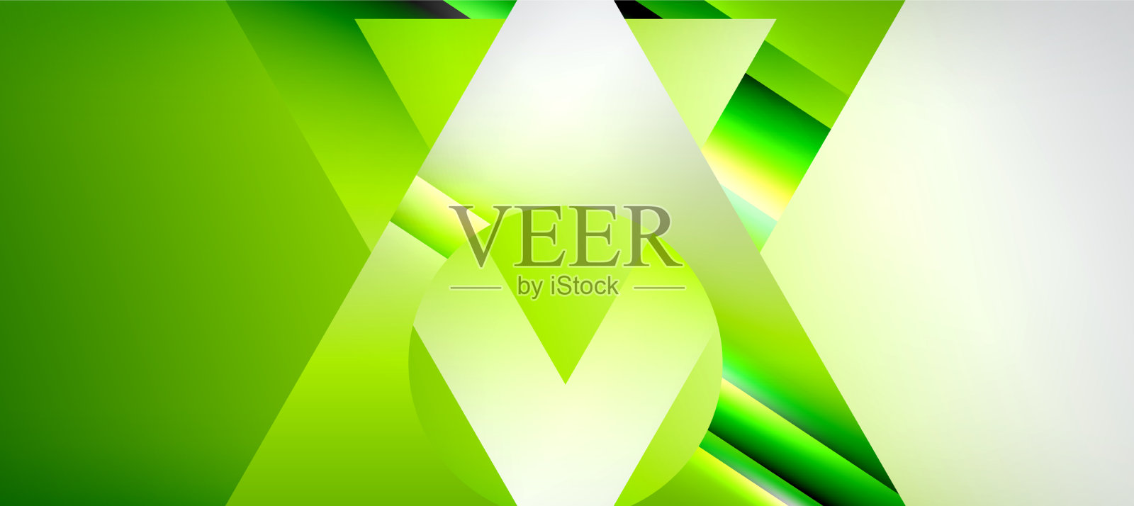 三角形抽象背景与闪亮和光泽插画图片素材