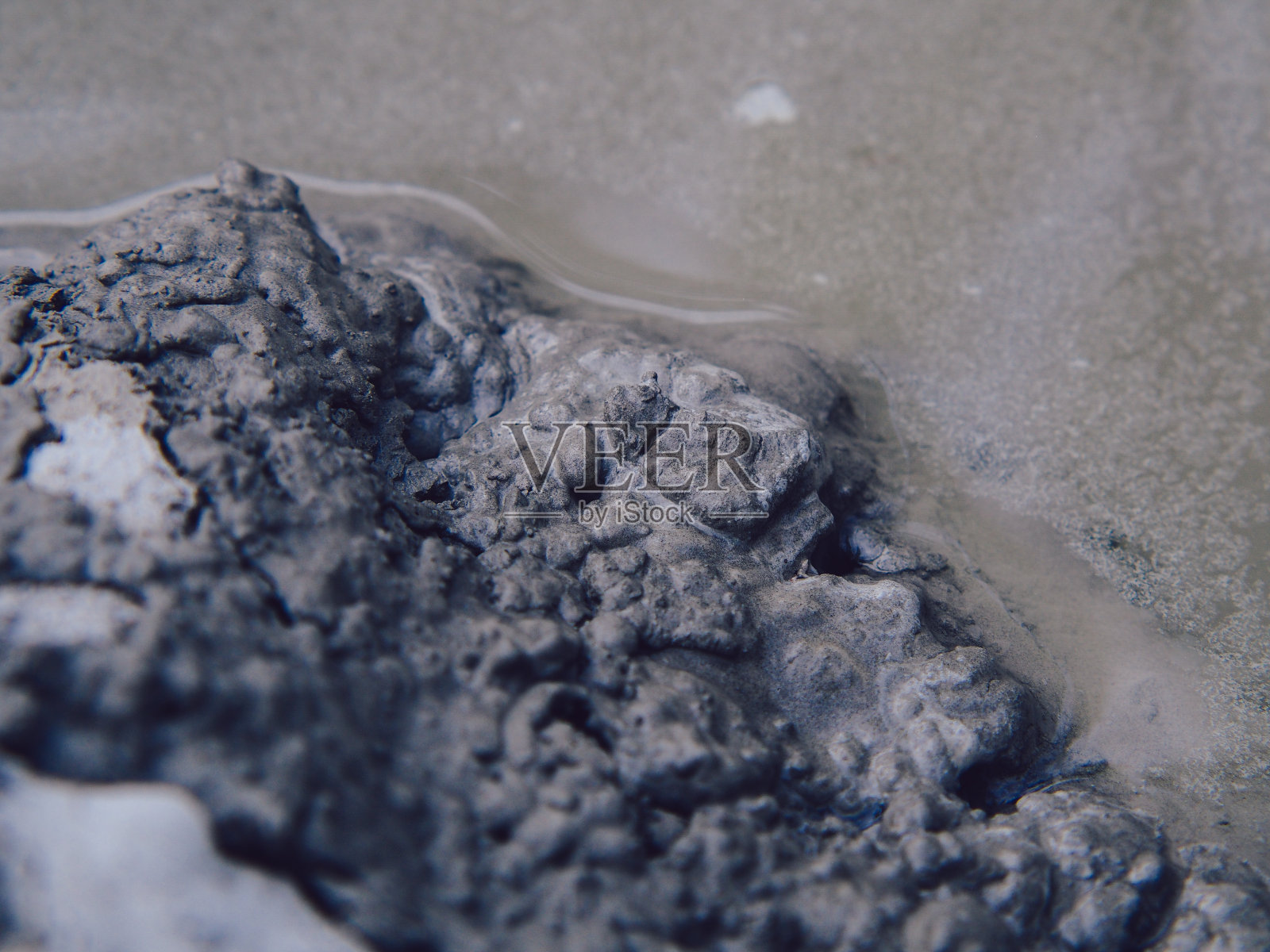 混凝土搅拌近景照片摄影图片