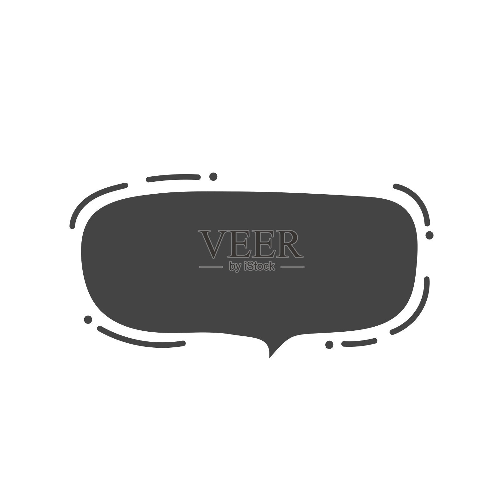 卡通气泡,对话框,评论,文本框模板,想法收集,说话的语音气泡,涂鸦风格的卡通气球,云,孤立的设计元素。插画图片素材