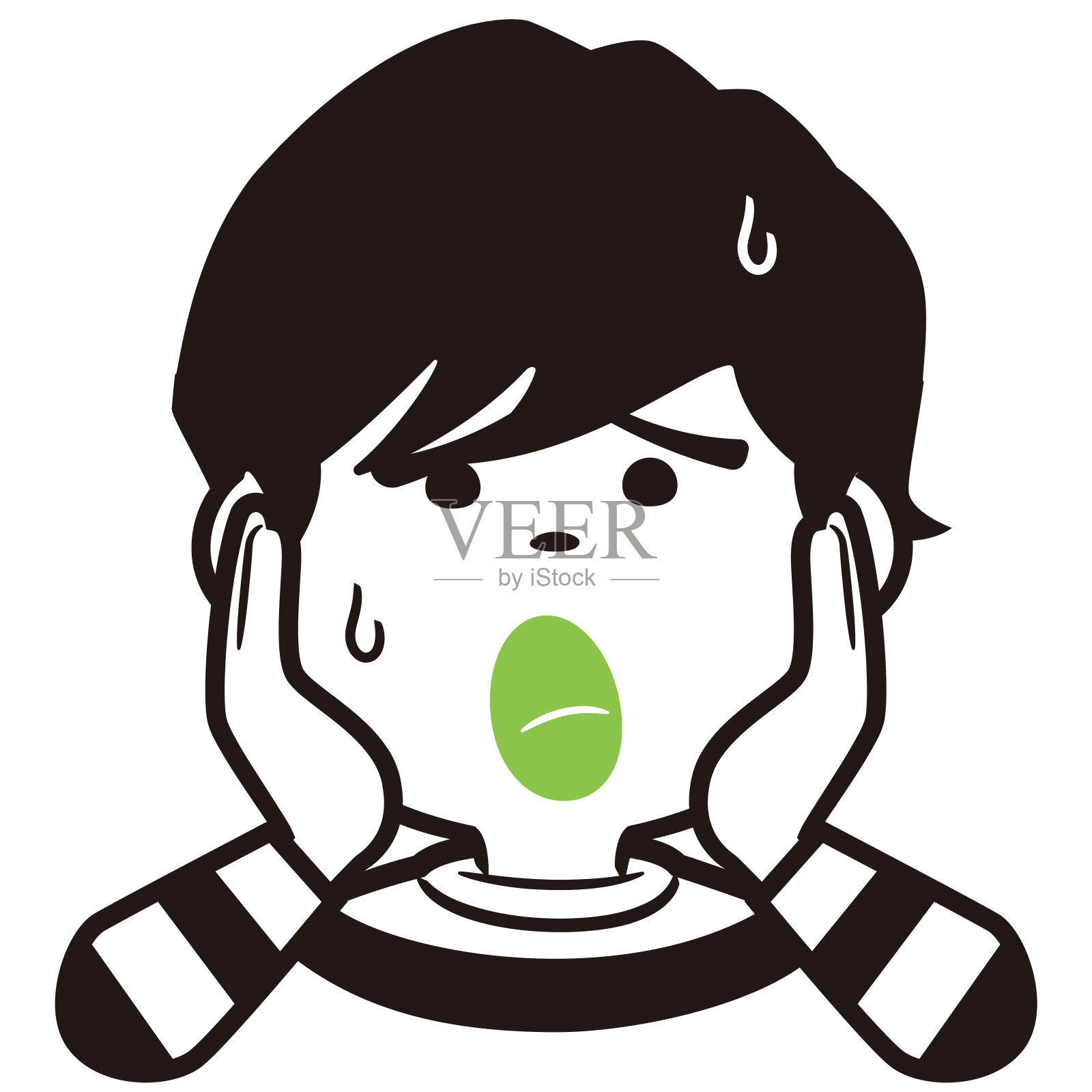 商人和商业场景插画图片素材