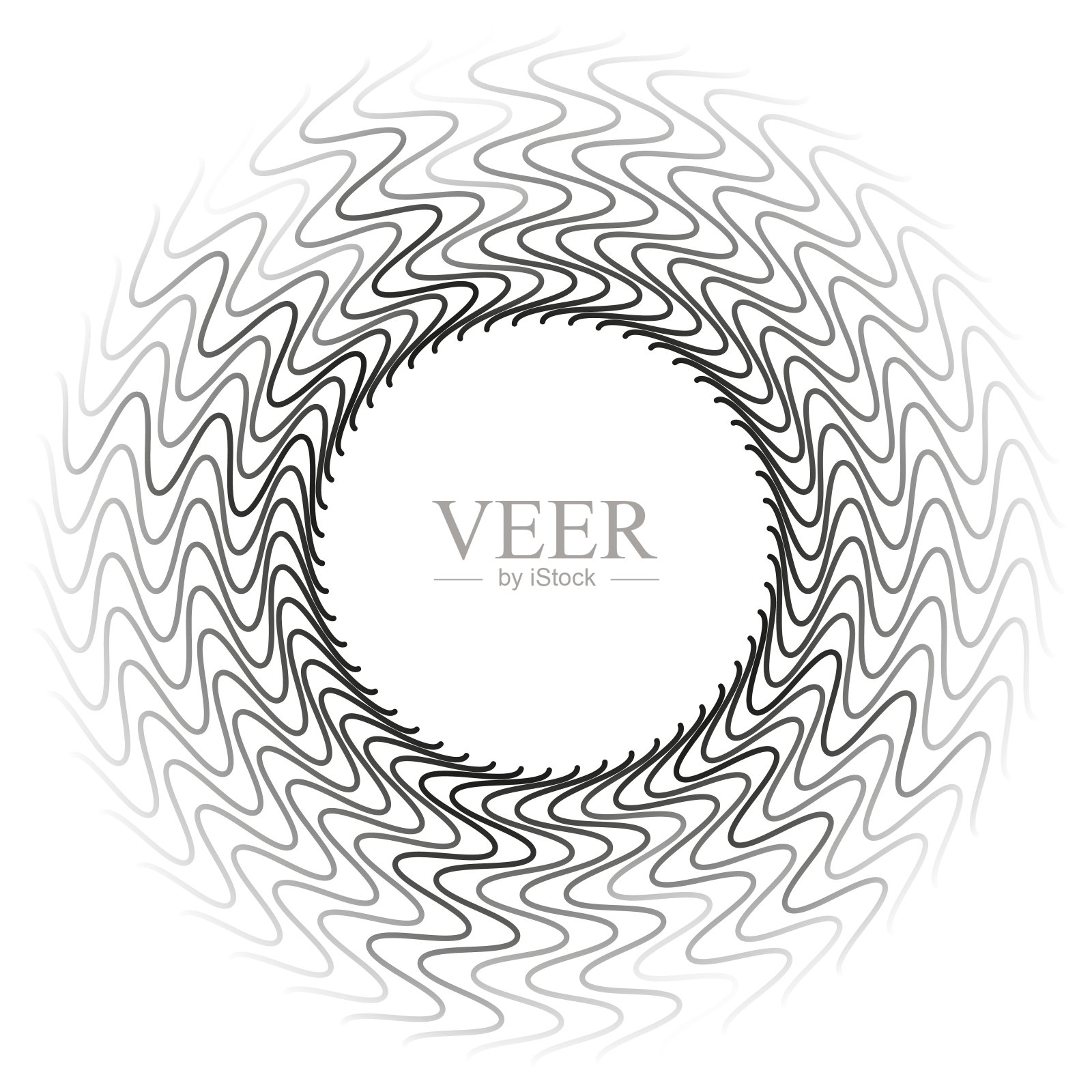 螺旋,漩涡,旋转元素。循环漩涡,旋风扭曲设计。矢量插图。插画图片素材