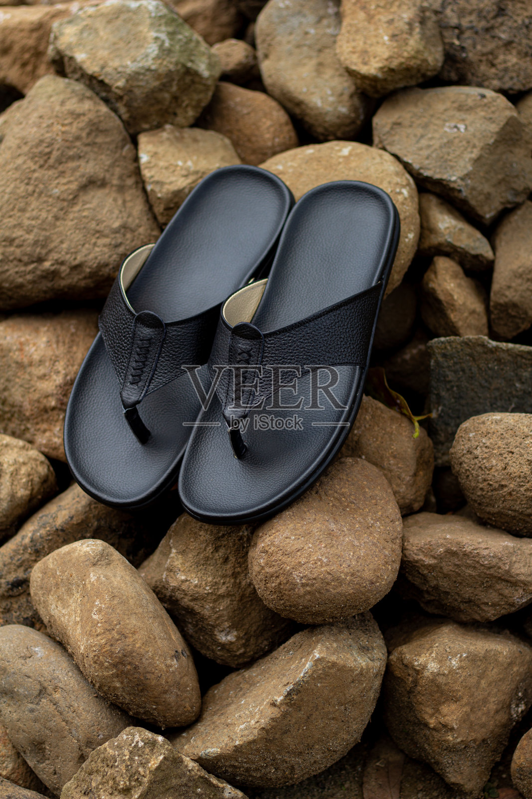 皮凉鞋照片摄影图片