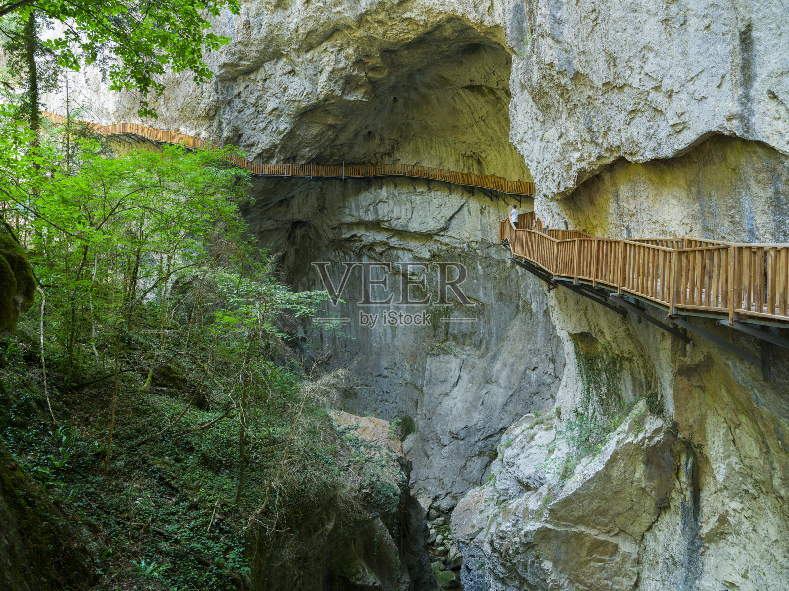 尊重峡谷照片摄影图片