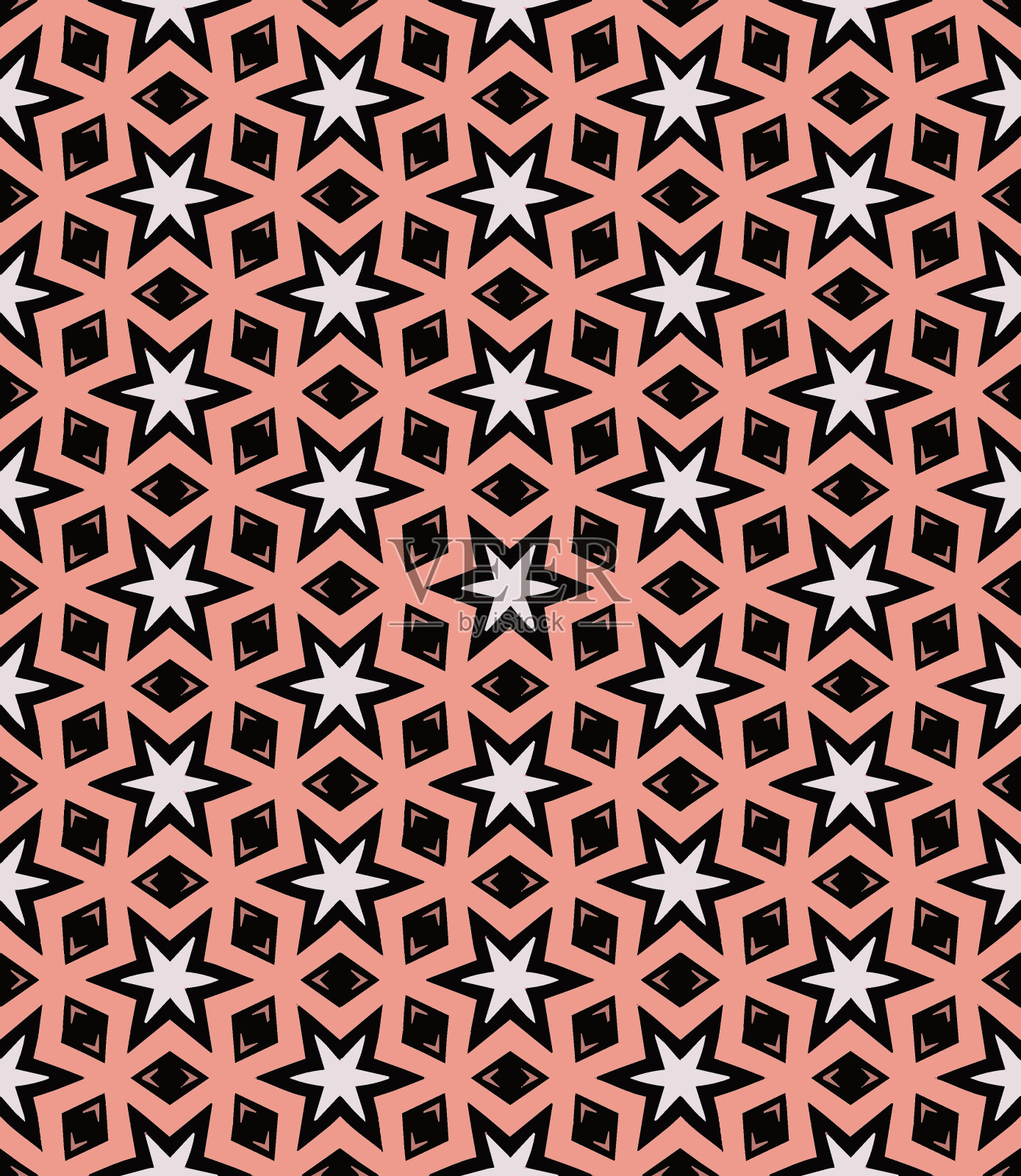 多色无缝抽象图案。背景和背景。多色。色彩斑斓的装饰图案。插画图片素材