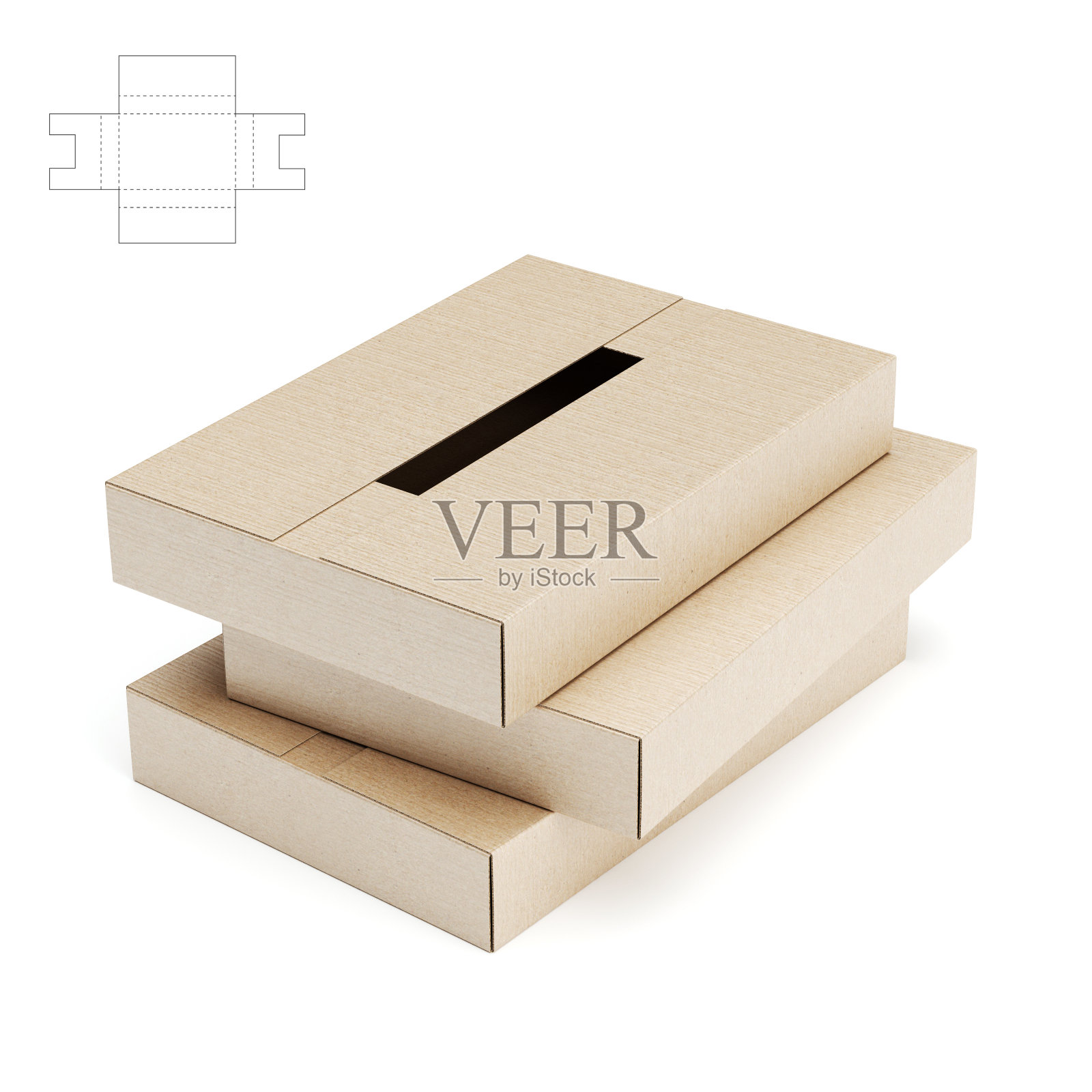 自定义邮件包装盒照片摄影图片