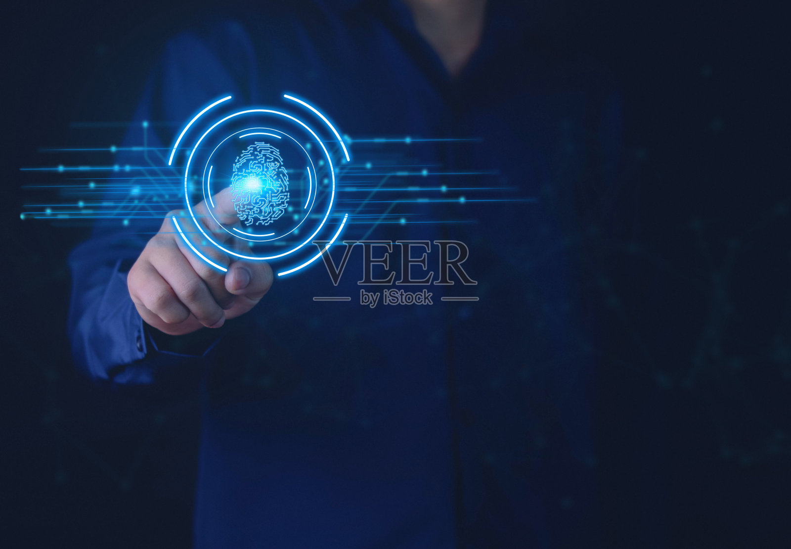 科技个人理财商人照片摄影图片