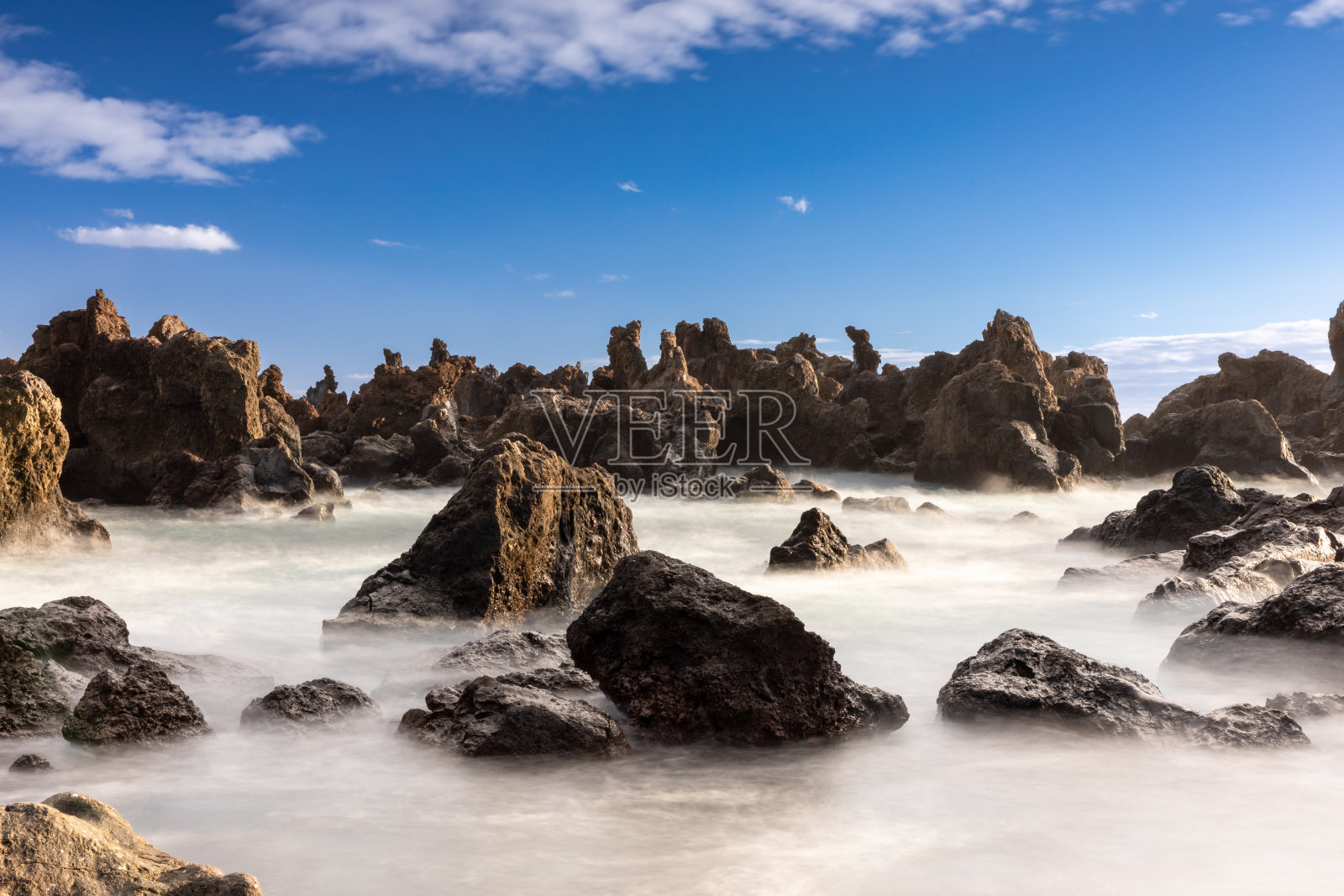 特内里费岛La Arena附近的岩层照片摄影图片