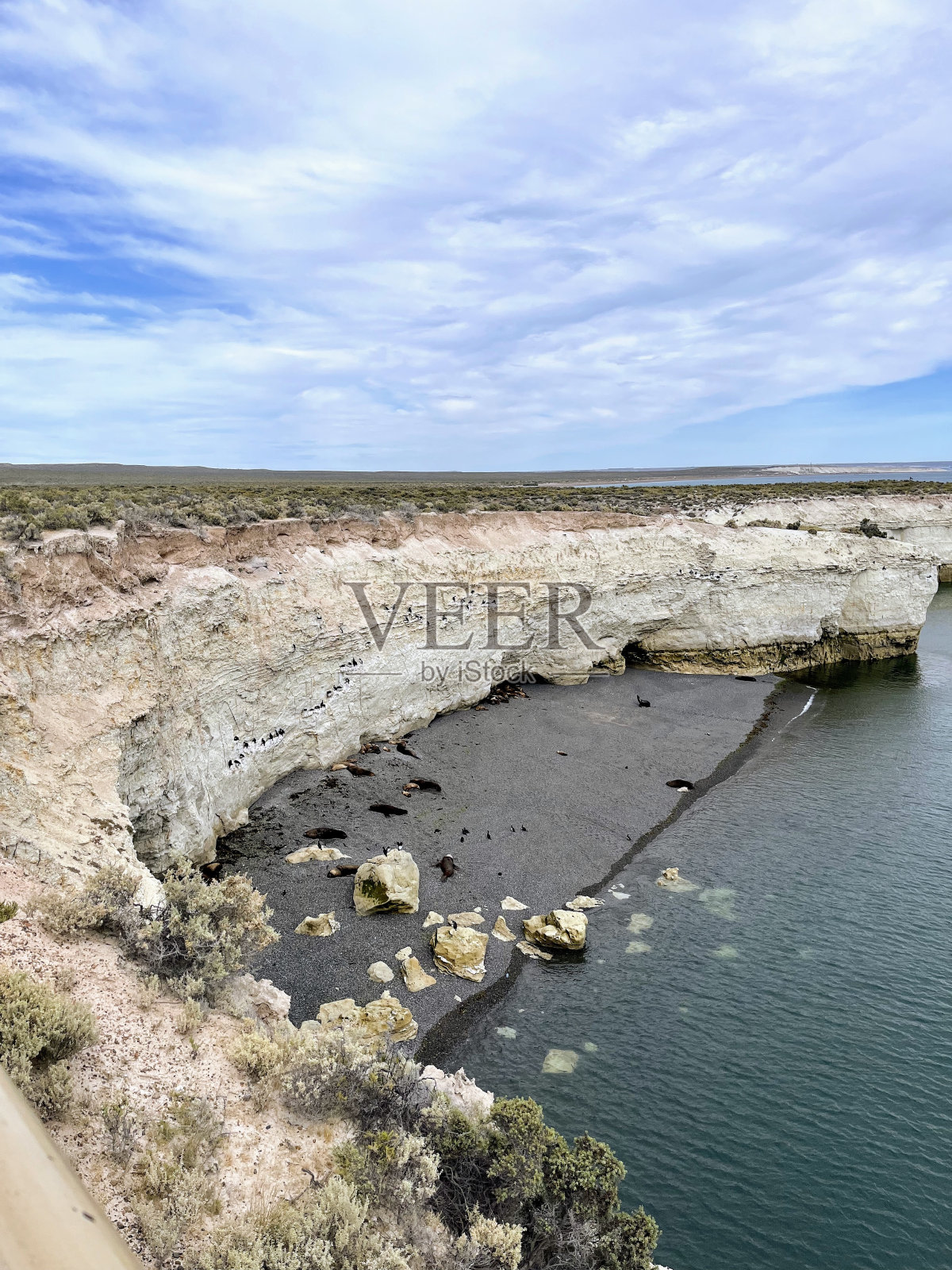 蓬塔洛马,在马德林港照片摄影图片