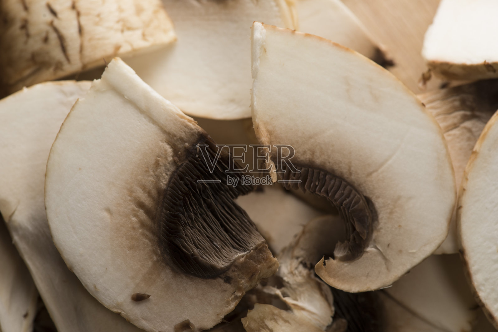 切片香菇,特写背景,健康饮食理念照片摄影图片