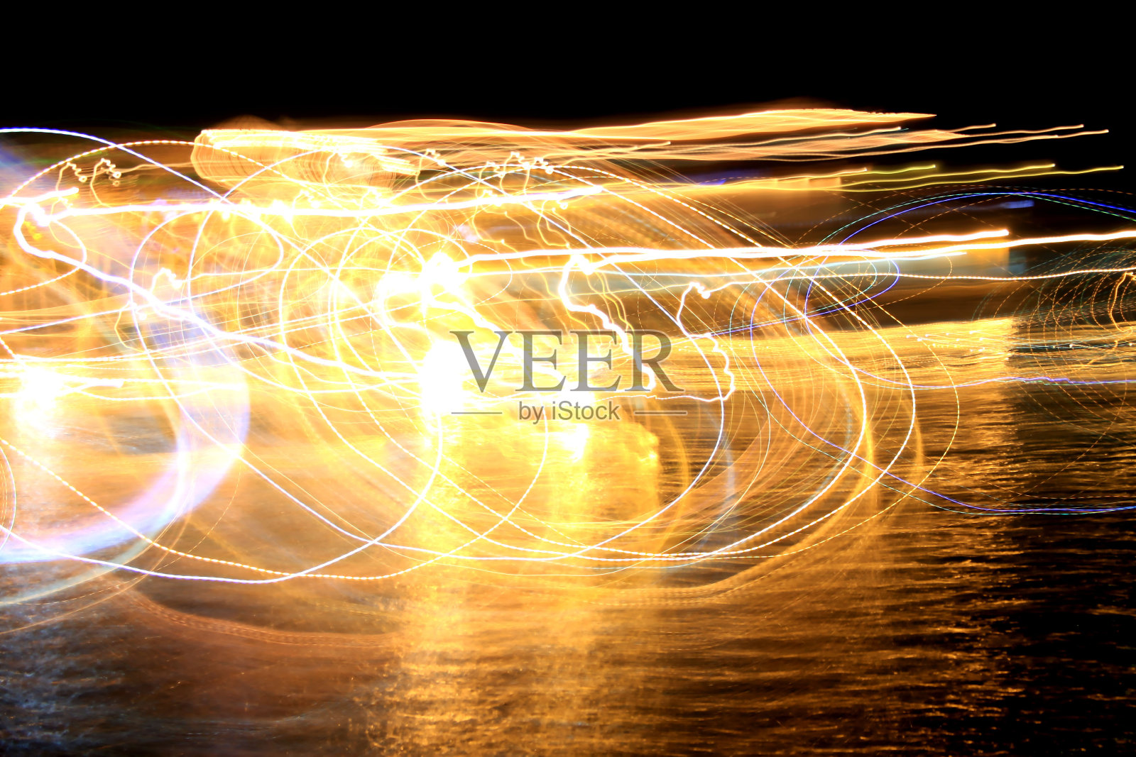 光与雷照片摄影图片