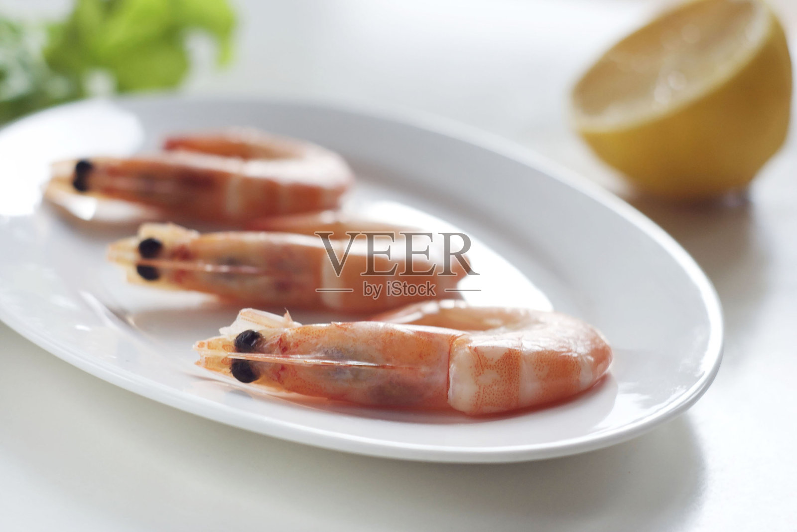 碗里的虾照片摄影图片