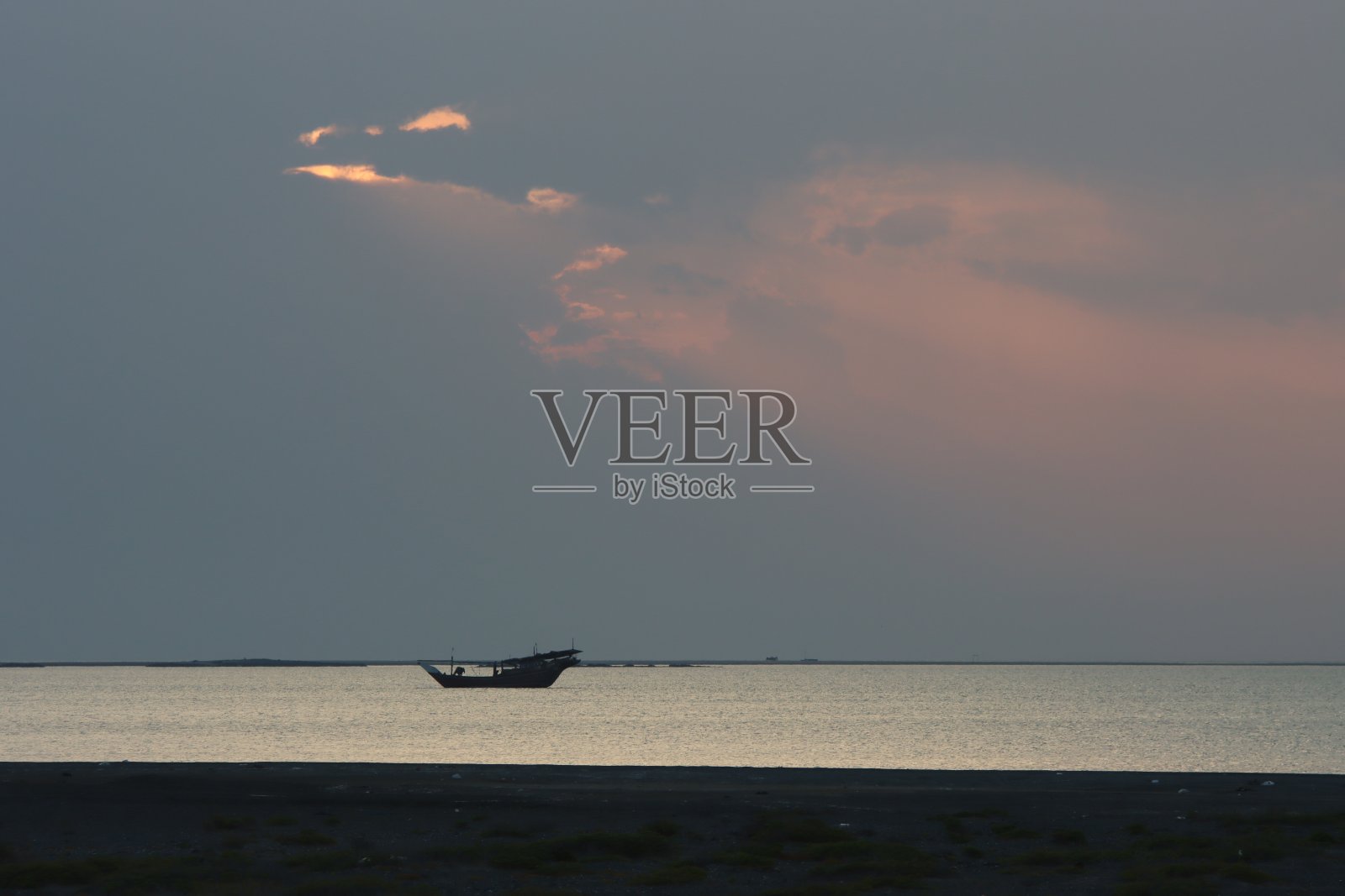 阿曼马西拉岛的海滩照片摄影图片