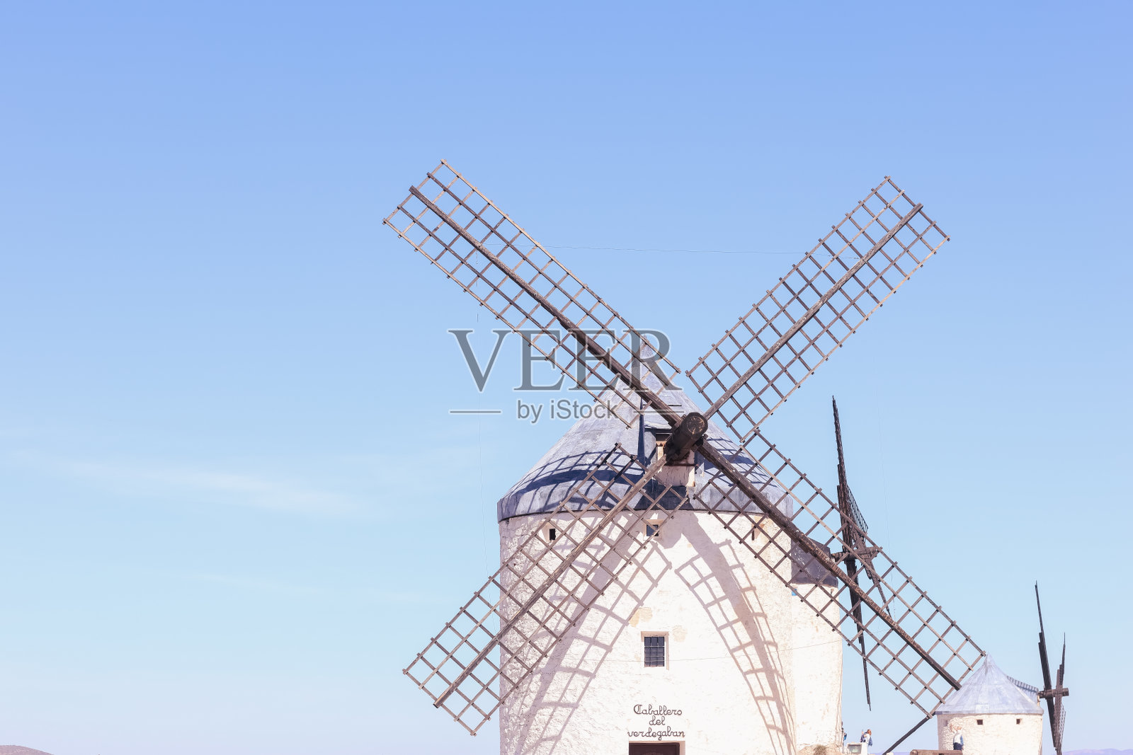 堂吉诃德在托莱多的康苏韦格拉风车。“拉曼查”地区代表性图片照片摄影图片