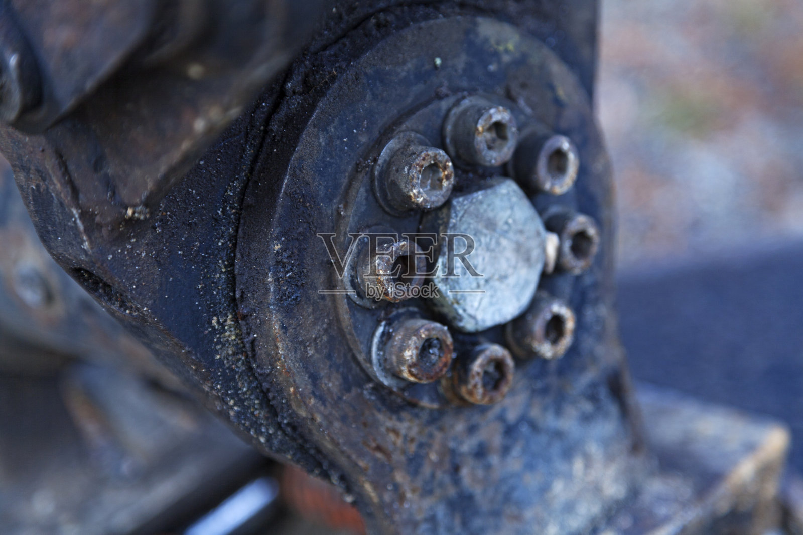 挖掘机旋转机件照片摄影图片