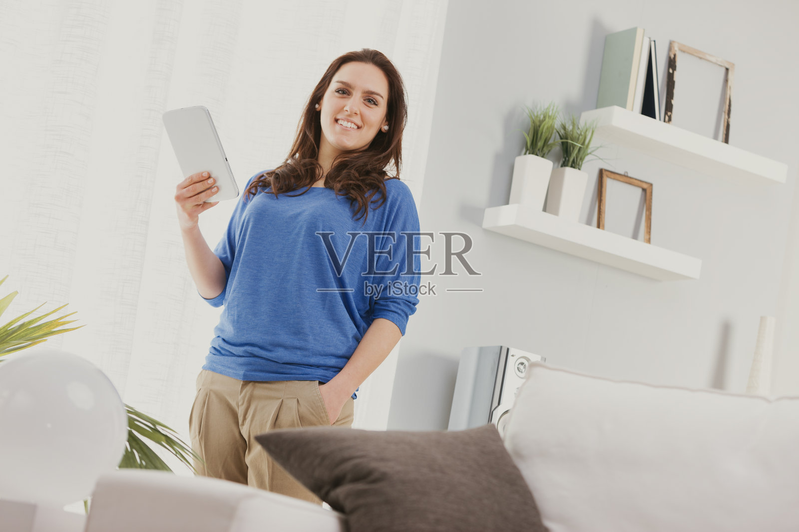 美好的家庭和成功的事业照片摄影图片