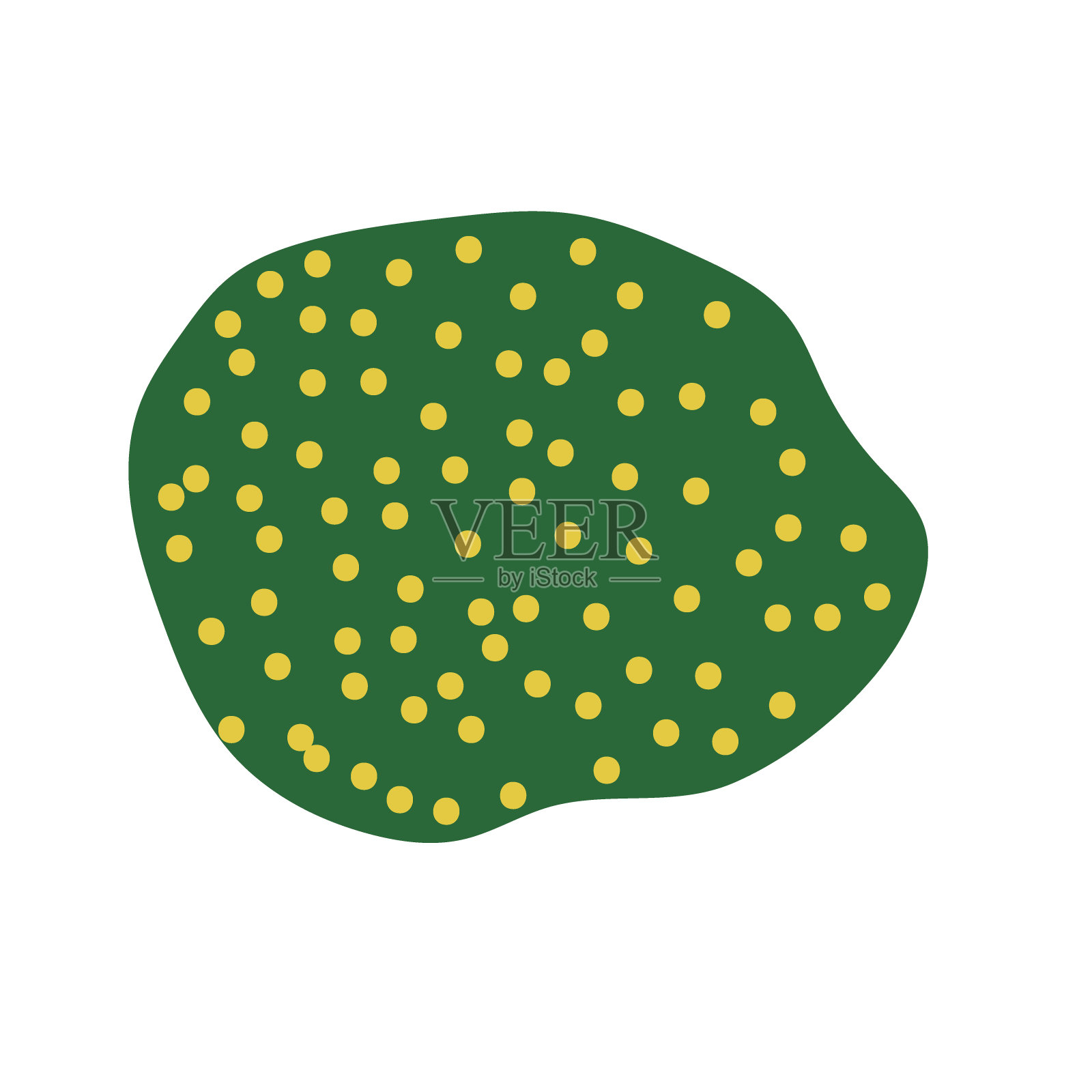 抽象插图与涂鸦自由形状的墙纸设计。几何形状。极简风格矢量印花插画图片素材