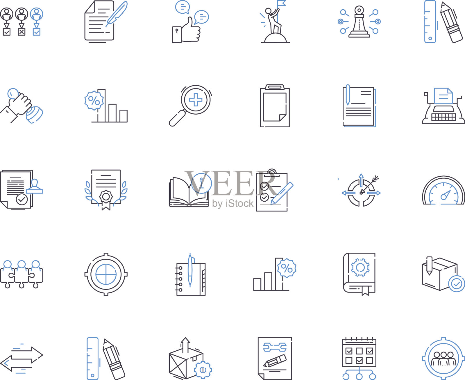 实力线图标收集力量活力图标素材