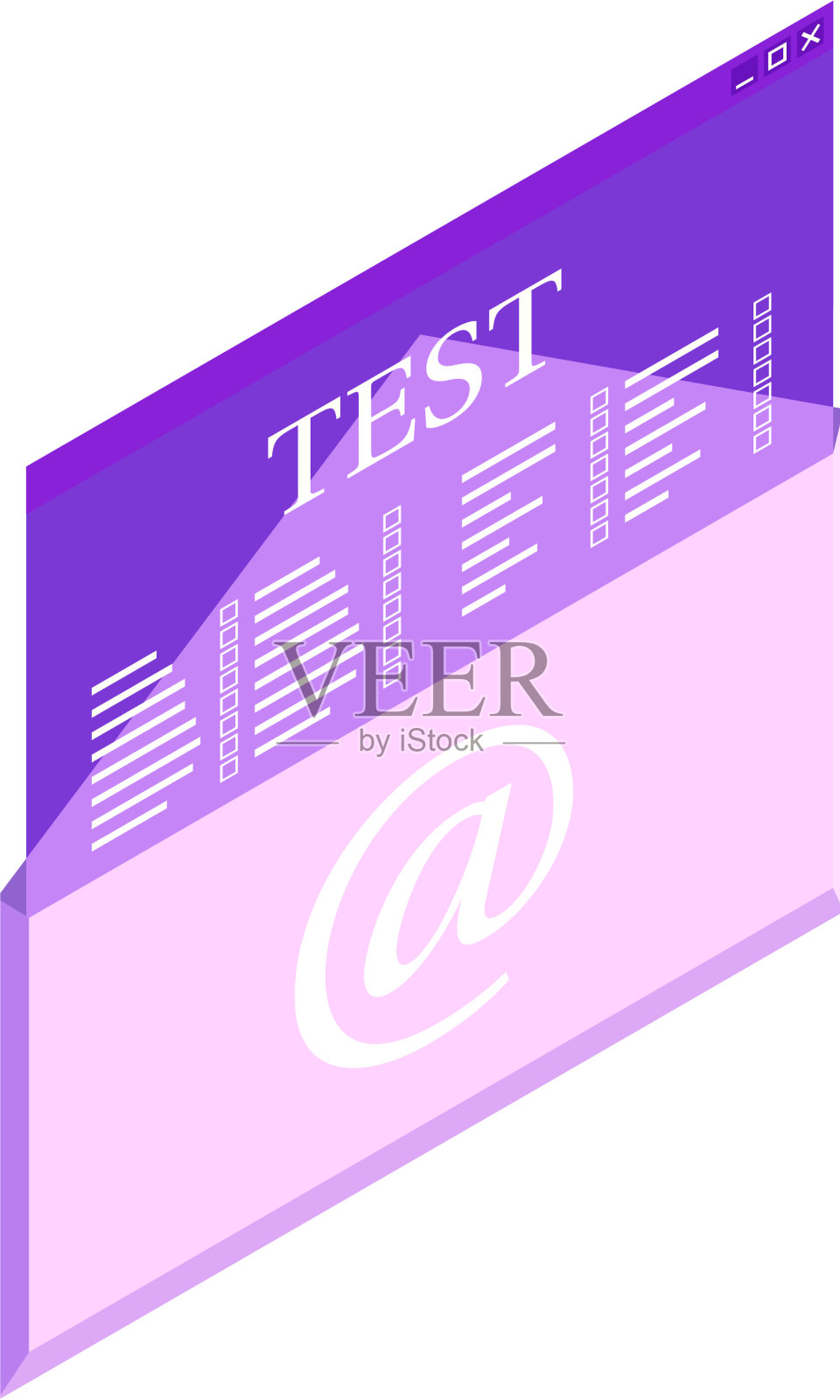 远程学习图标插画图片素材