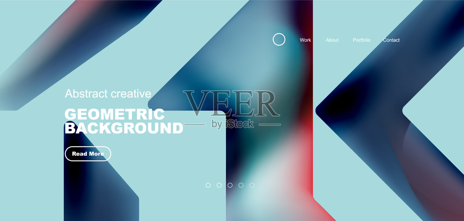 流体三角形最小抽象背景插画图片素材