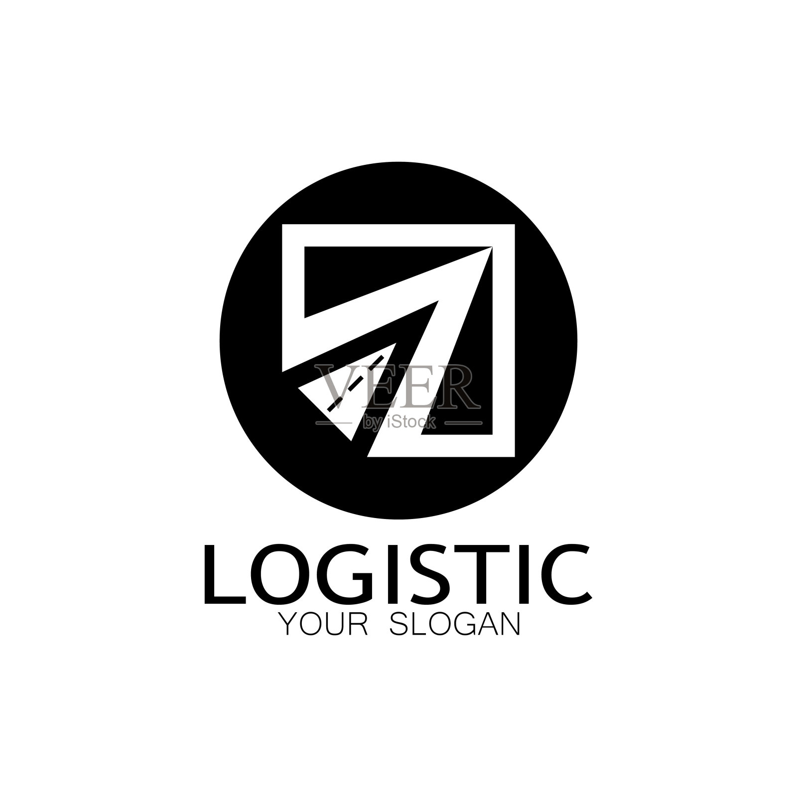 物流标志图标插图矢量设计配送符号货物交付经济金融插画图片素材