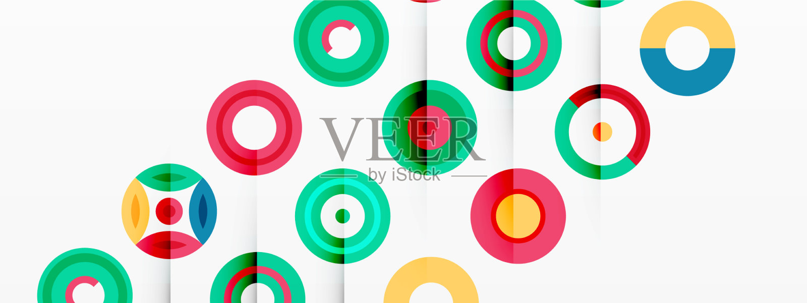 鲜艳醒目的背景插画图片素材