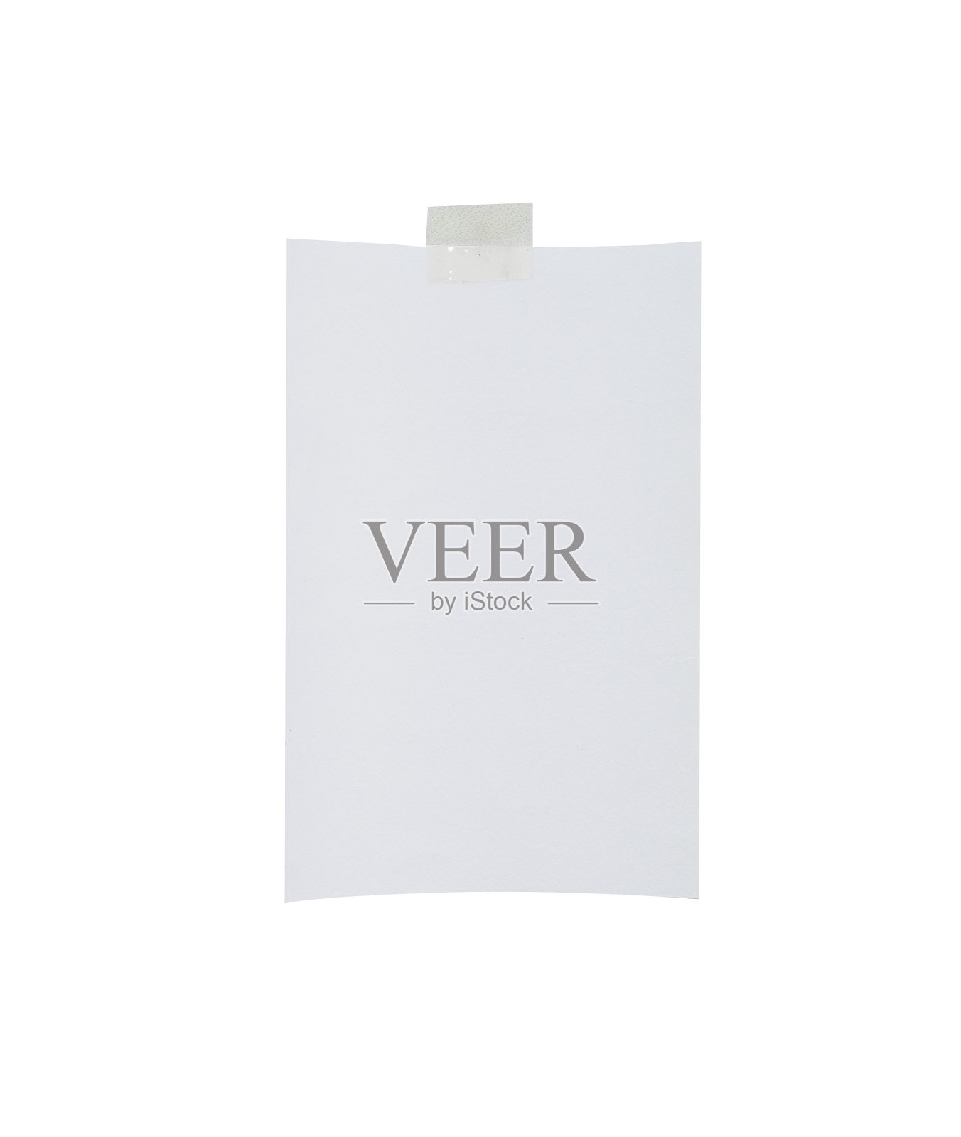 带有透明胶带的空白便条纸照片摄影图片