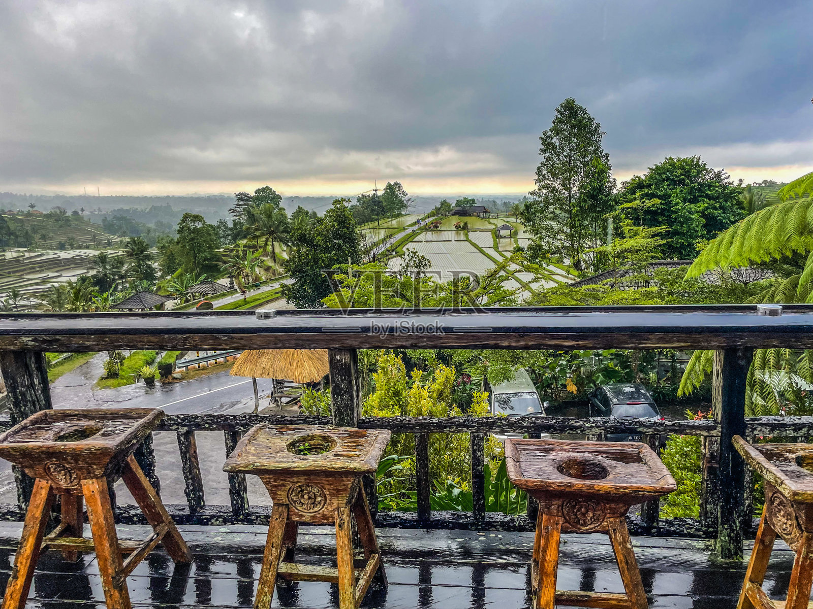 巴厘岛Jatiluwih景观照片摄影图片