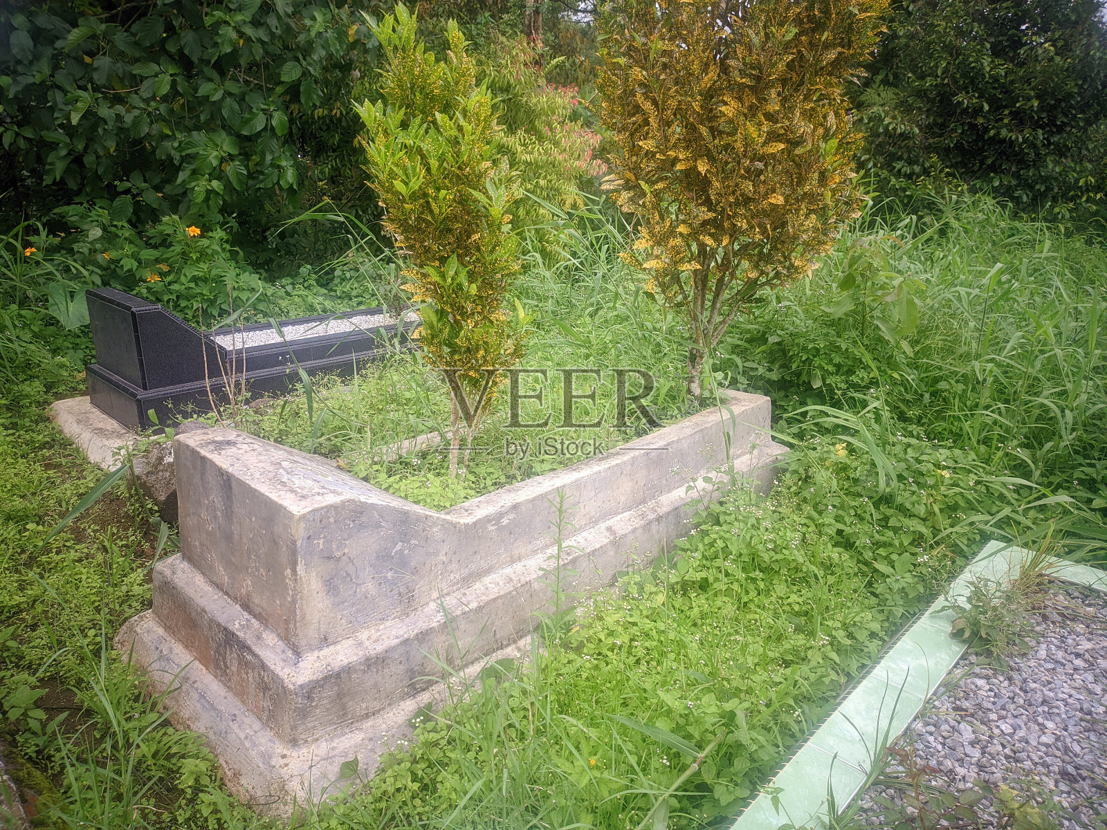 印度尼西亚的坟墓目击事件照片摄影图片