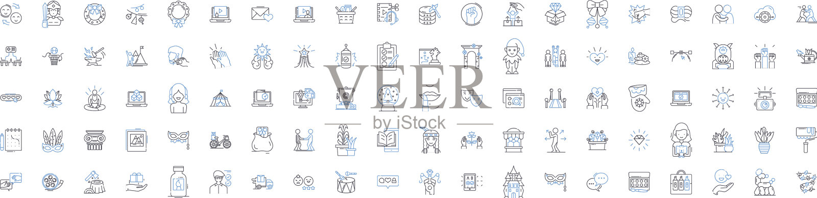 闲暇时行图标收藏休闲图标素材