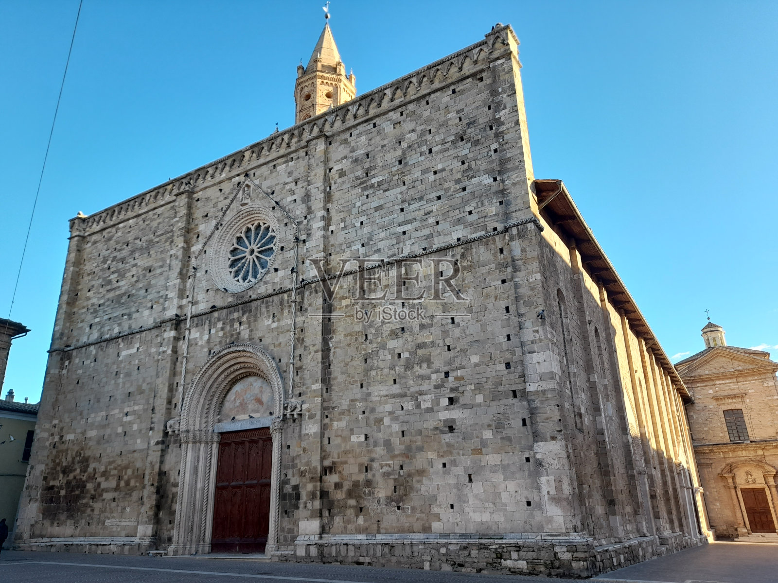 阿特里大教堂,特拉莫-阿特里教区的共同大教堂照片摄影图片