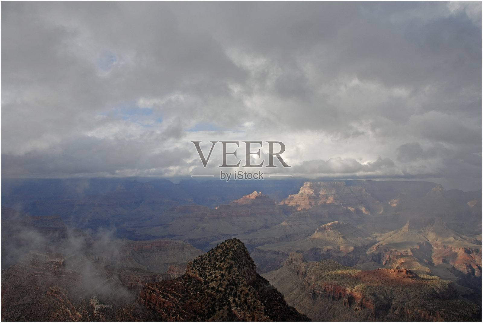 从南缘俯瞰大峡谷照片摄影图片