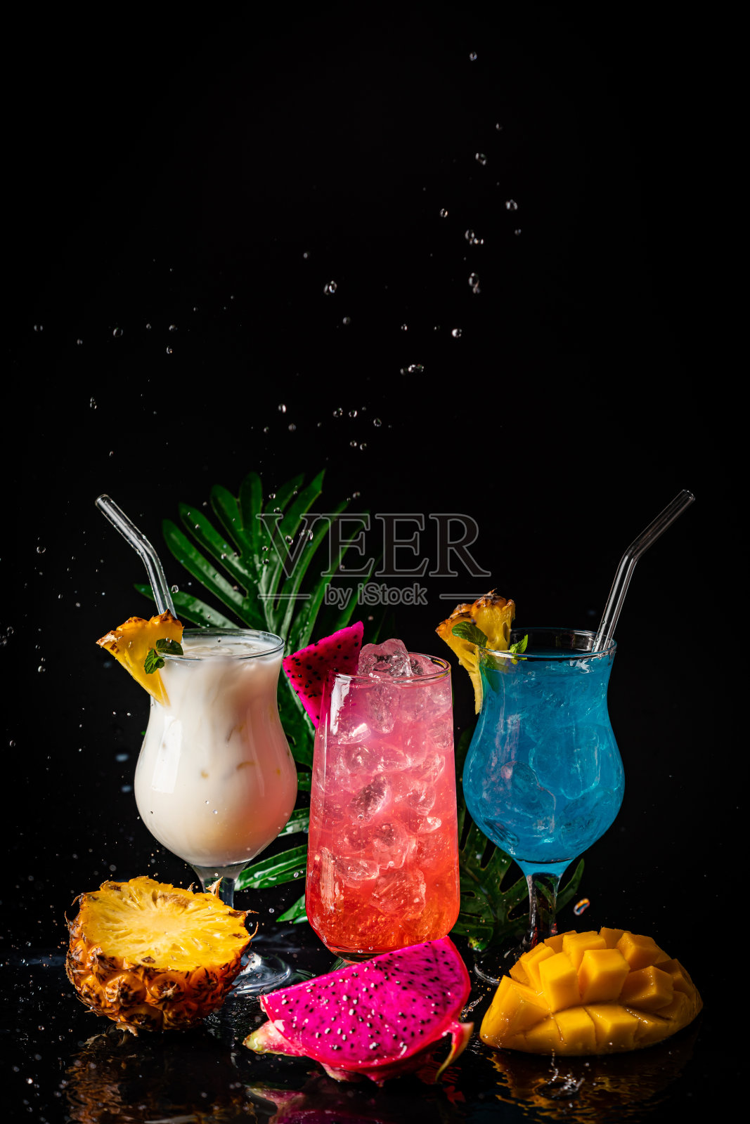 一套经典酒精鸡尾酒照片摄影图片