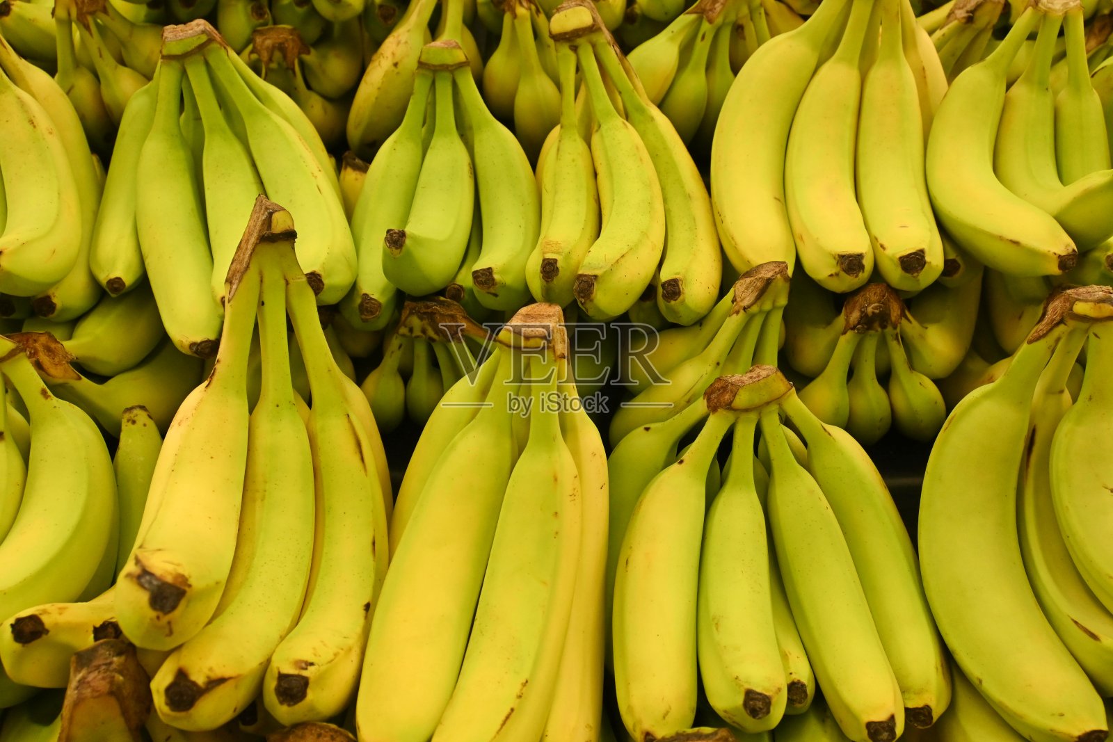 香蕉或plátanos,全帧。照片摄影图片
