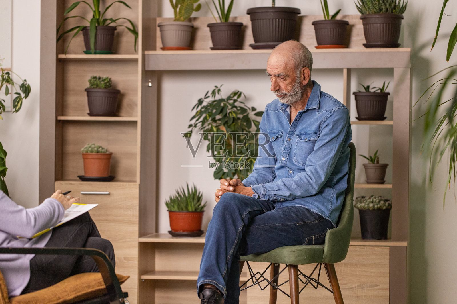 支持性心理辅导照片摄影图片