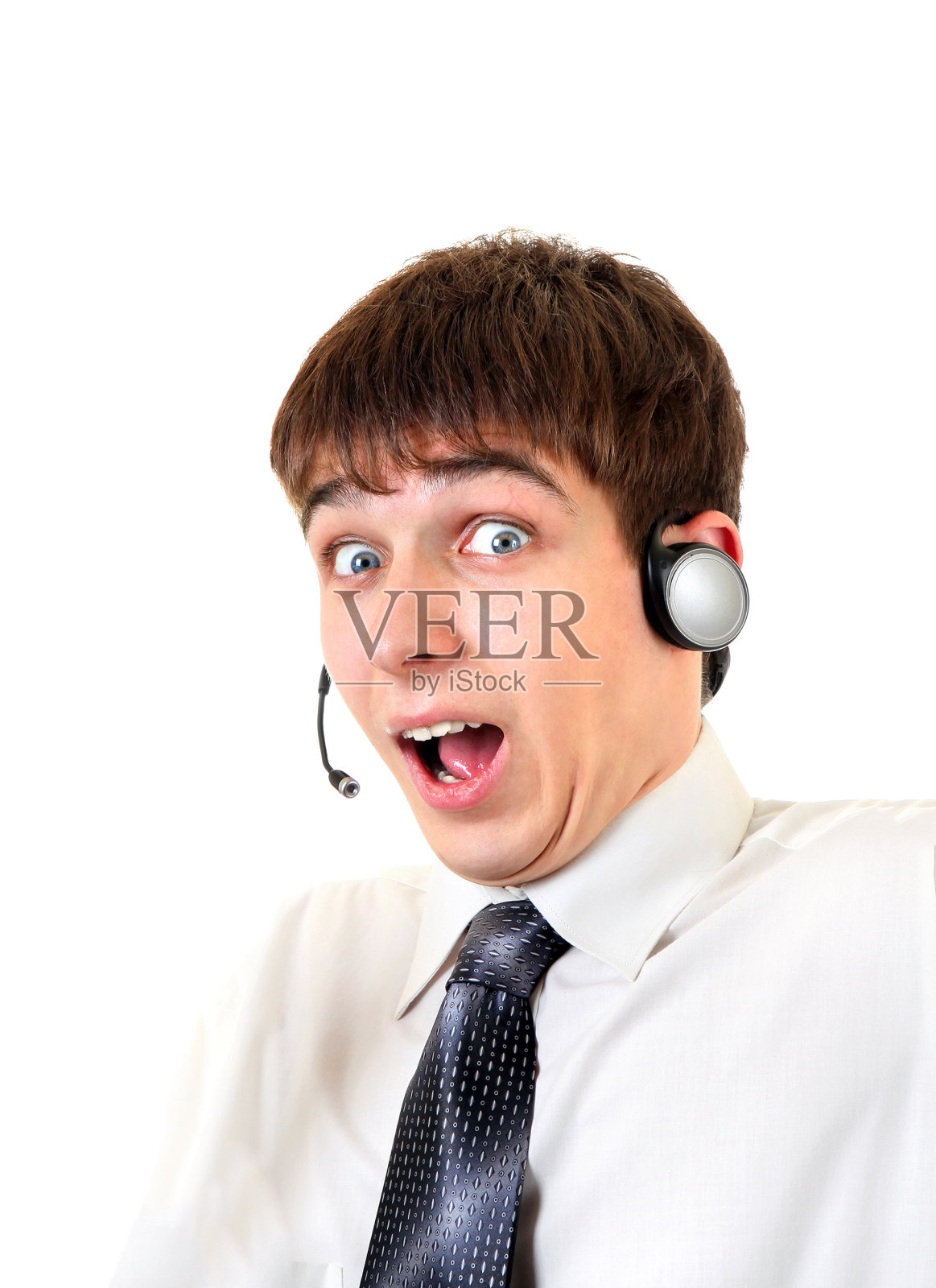 震惊的年轻人照片摄影图片