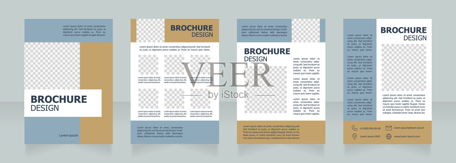 珠宝店商品目录空白宣传册设计设计模板素材