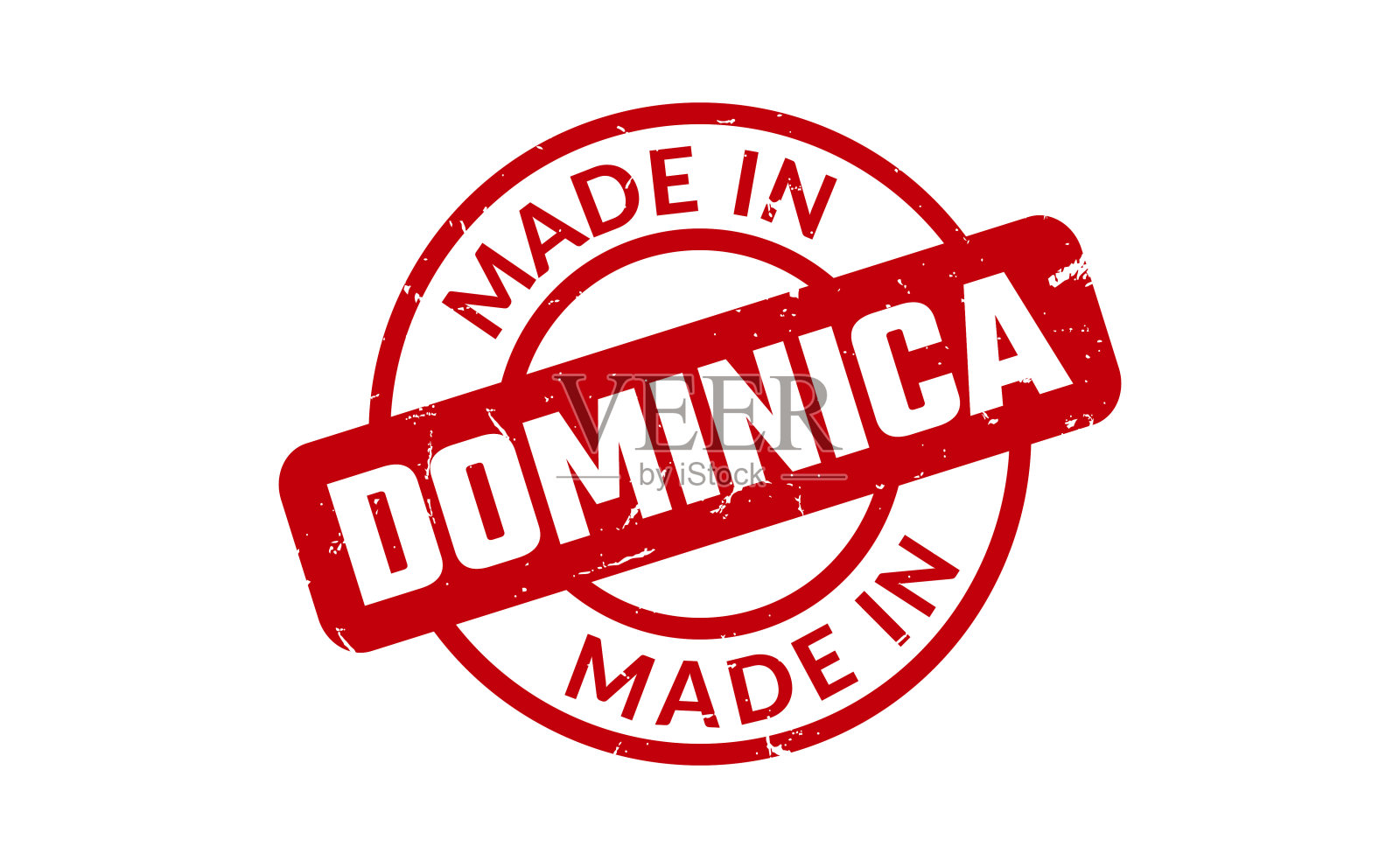 多米尼克制造橡皮图章插画图片素材