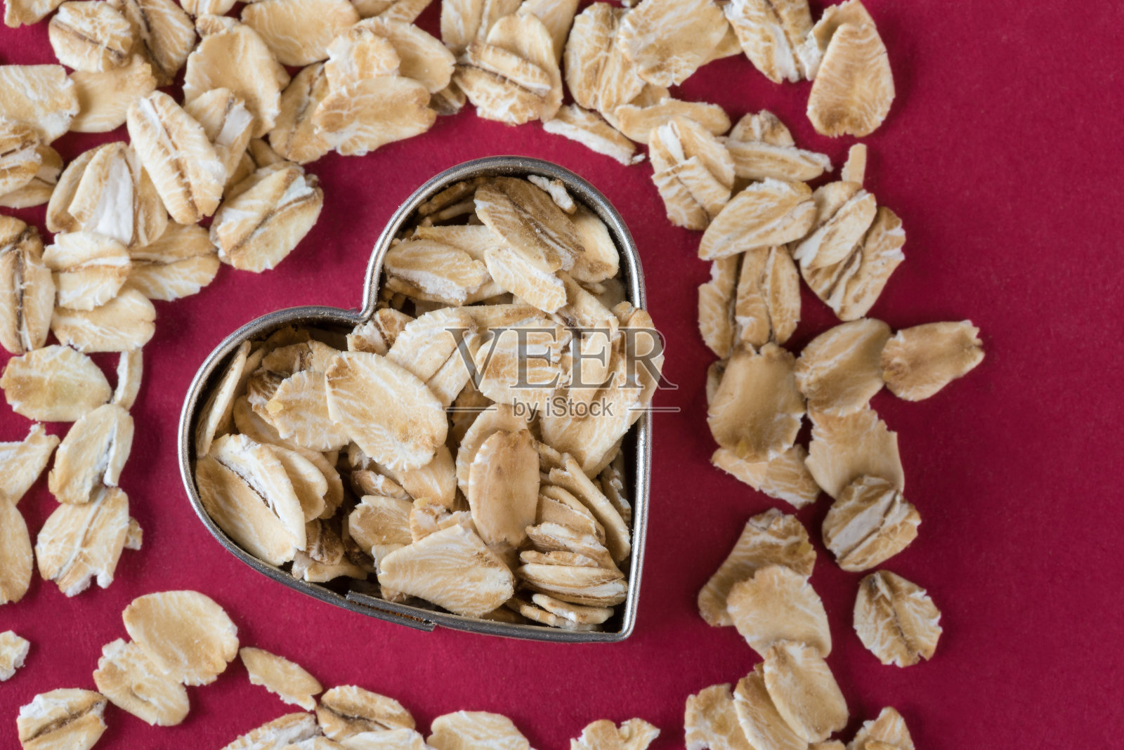 老式燕麦片照片摄影图片